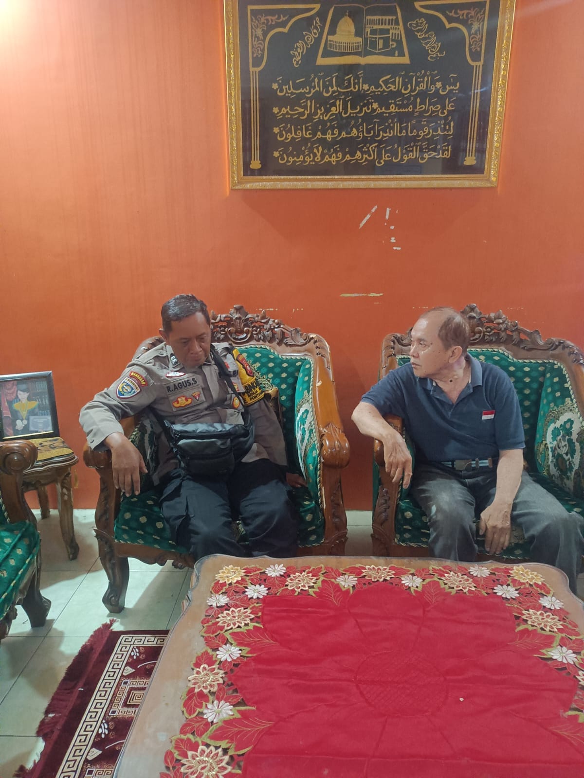 Polsek Pontianak Selatan Beri Pendampingan Humanis dan Doa bagi Calon Jemaah Haji