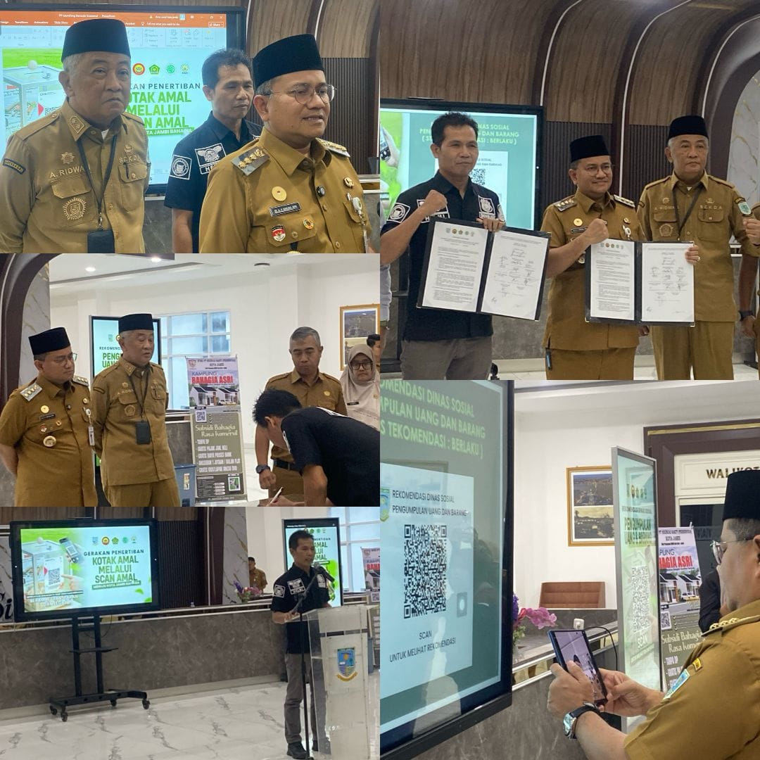 Polda Jambi Dukung Sistem Scan Amal Berbasis Barcode, Densus 88 Turut Hadir