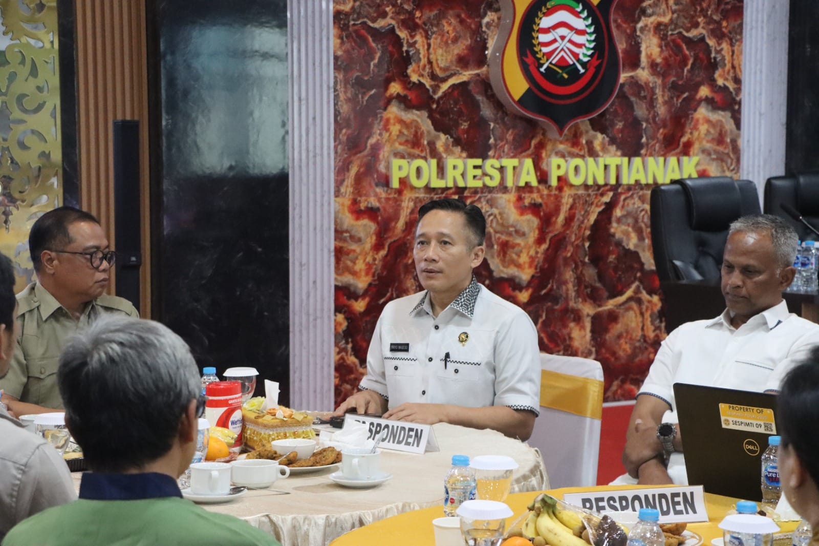 Bahas Transformasi Kepemimpinan Era Digital, Tim Sespim Kunjungi Polresta Pontianak