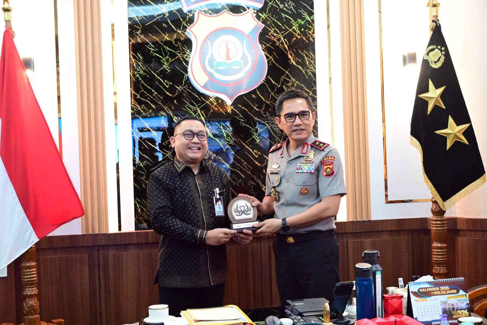 Sinergitas Polda Jambi dan Bank Mandiri Jambi Ditingkatkan, Fokus Pengamanan Perbankan