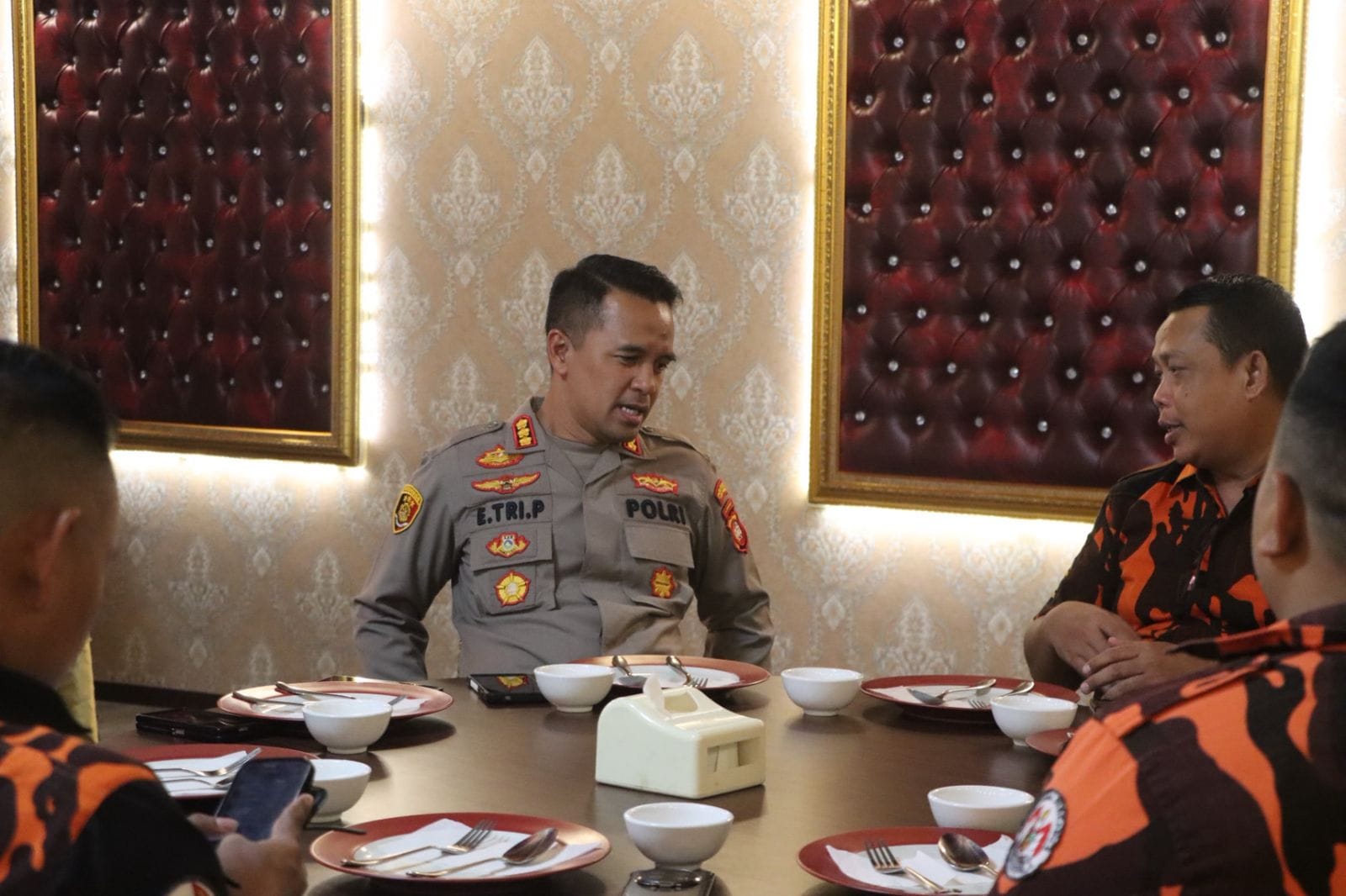 Kapolresta Pontianak Jalin Sinergi dengan MPC Pemuda Pancasila untuk Perkuat Kamtibmas