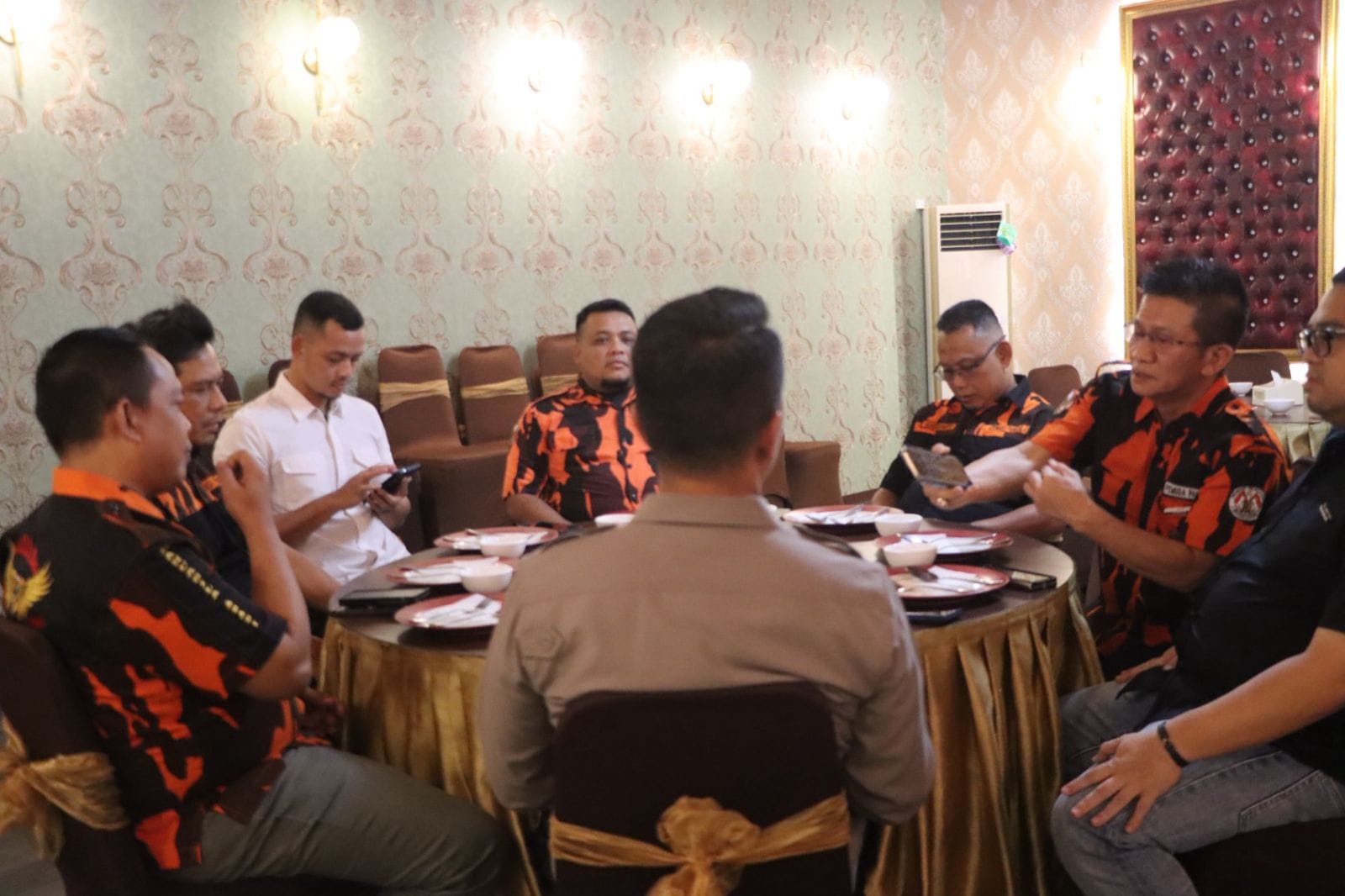 Pererat Kolaborasi, Kapolresta Pontianak dan MPC Pemuda Pancasila Bangun Soliditas di Kota Pontianak