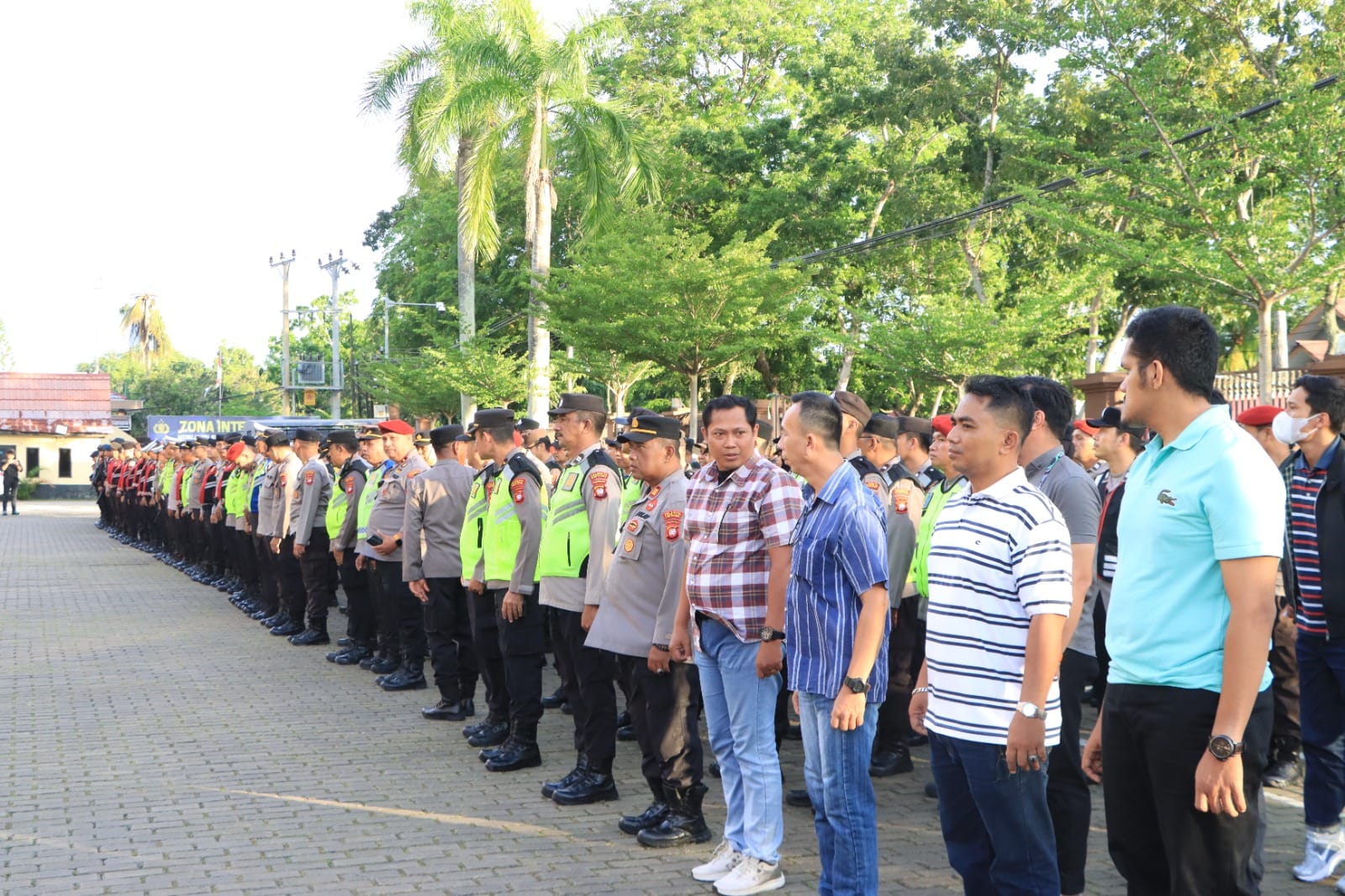Polresta Pontianak Tingkatkan Pengamanan Closing Ceremony Pekan Gawai Dayak ke-40 Tahun 2026