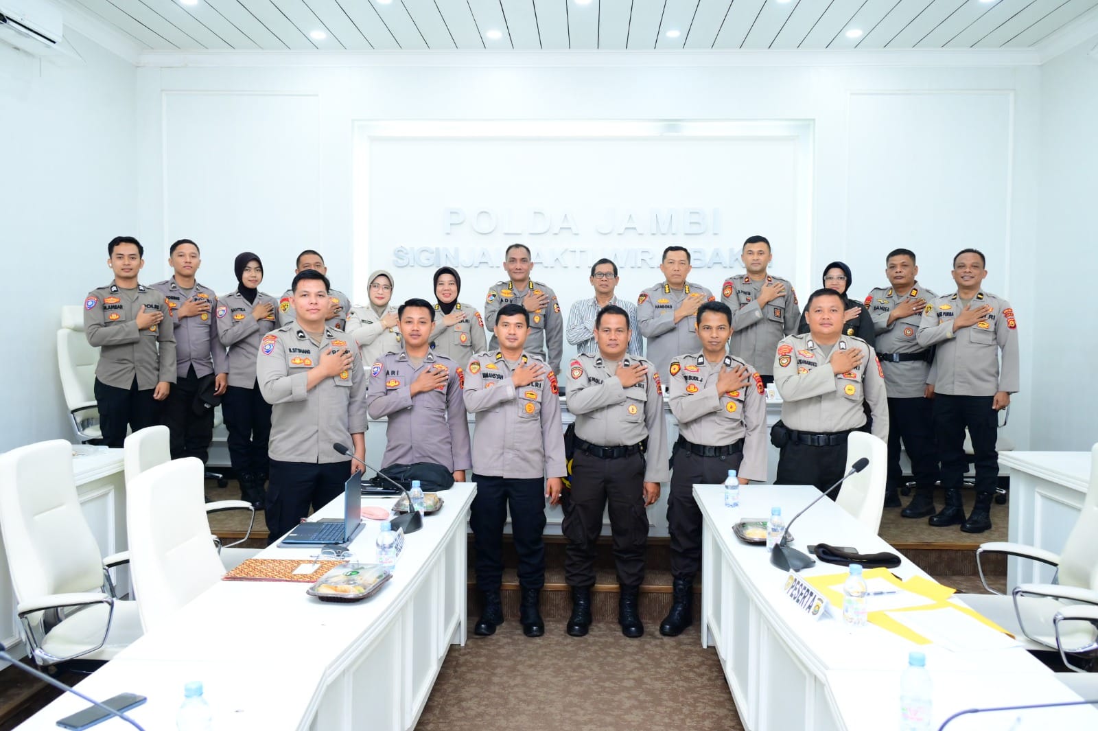 Tim Puslitbang Polri Lakukan Penelitian di Polda Jambi, Fokus pada Efektivitas Almatsus Dalmas dan Ketahanan Pangan