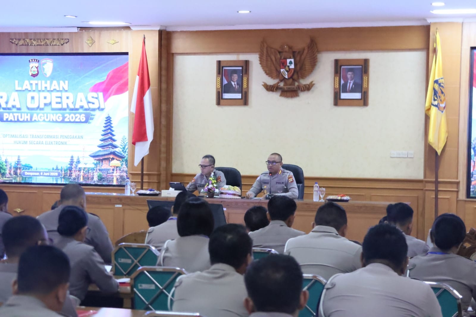 Polda Bali Gelar Latpraops Patuh Agung 2026, Fokus pada Optimalisasi Penegakan Hukum Elektronik