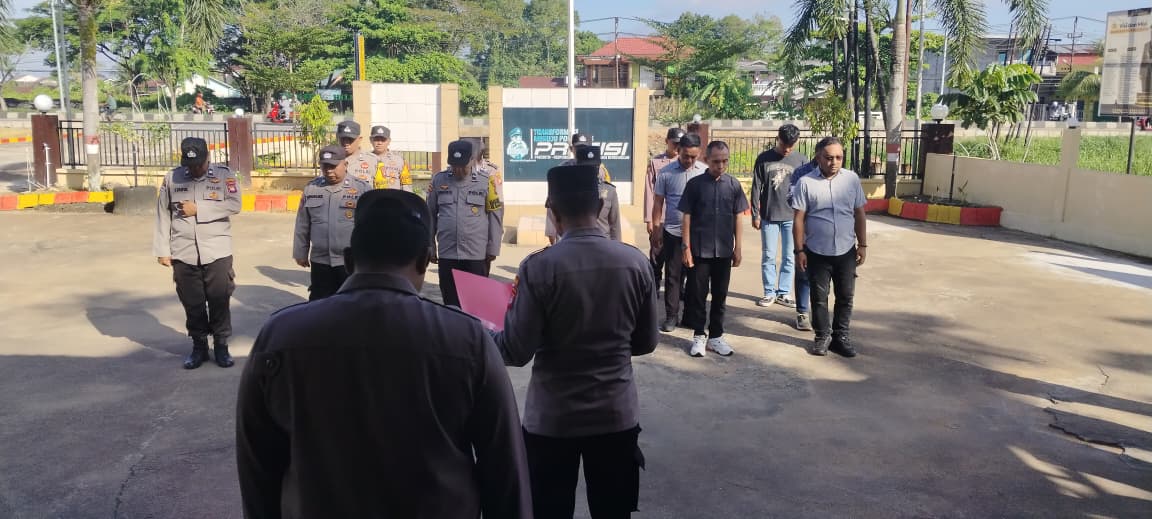 Bangun Kolaborasi yang Solid, Kepala BNN Provinsi Kalbar Sambangi Polsek Pontianak Timur