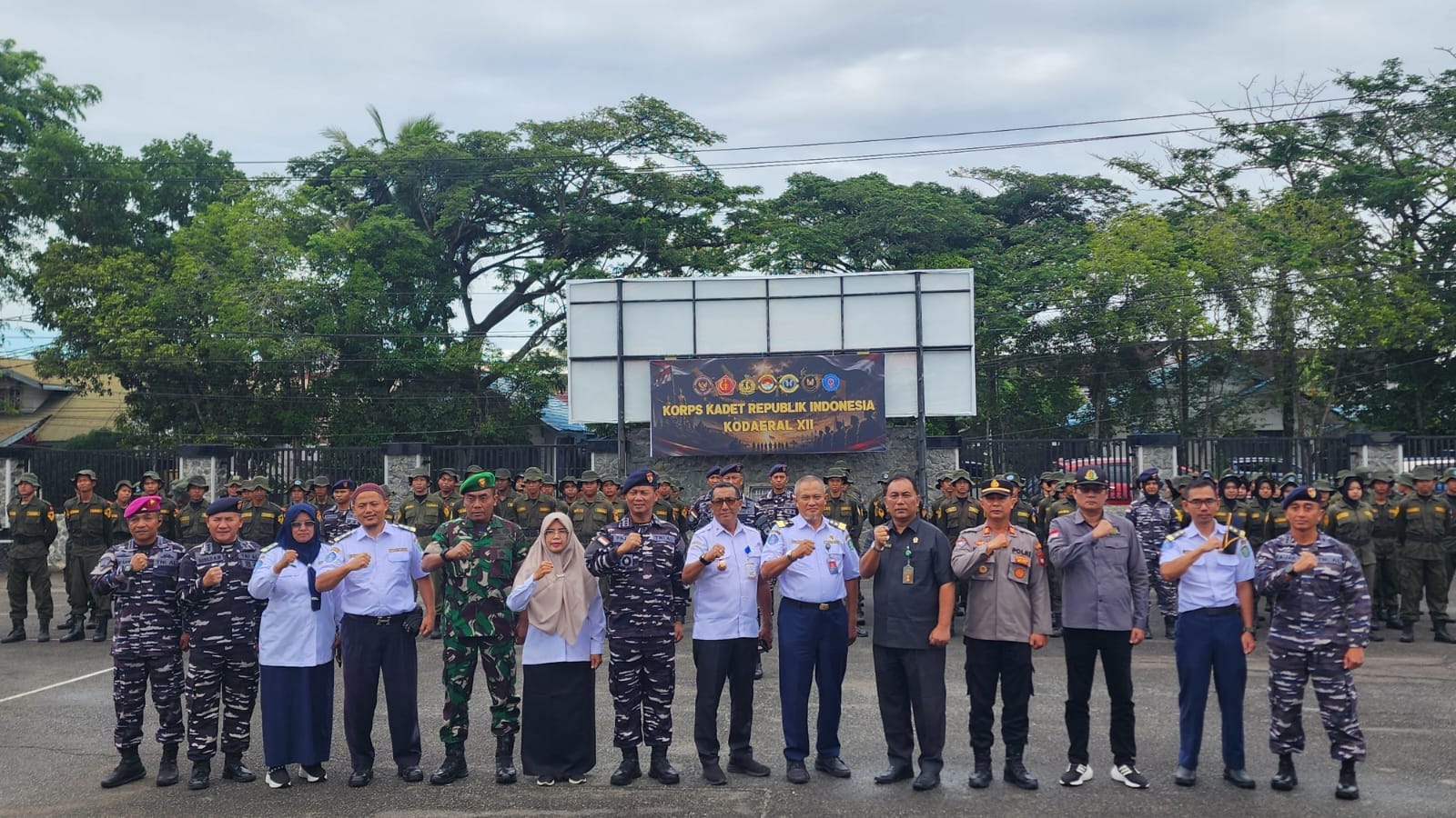 Dukung Pembinaan Karakter Generasi Muda, Kasat Binmas Polresta Pontianak Buka Persami KKRI Gel-V