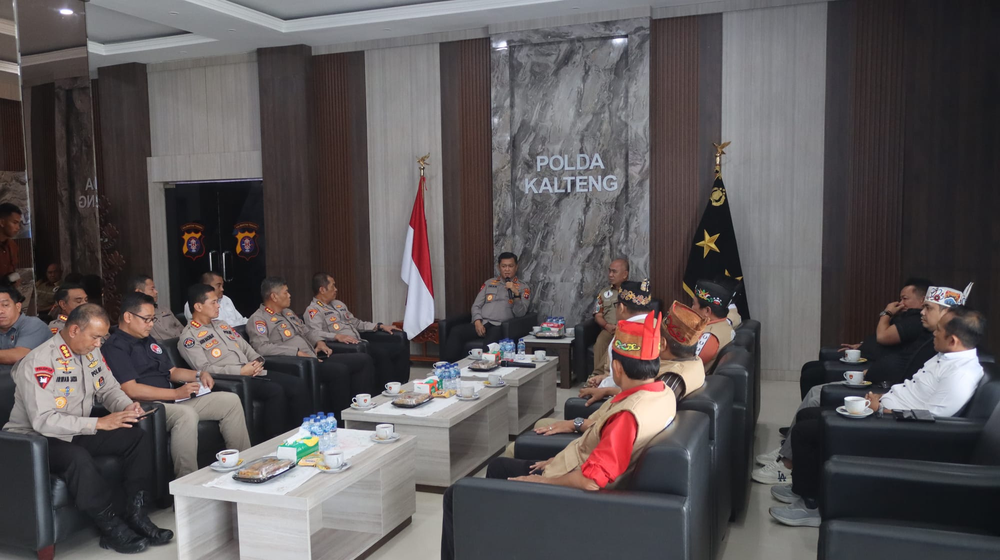 Terima Audiensi GDAN, Kapolda Kalteng Tegaskan Komitmen Perangi Narkoba di Bumi Tambun Bungai
