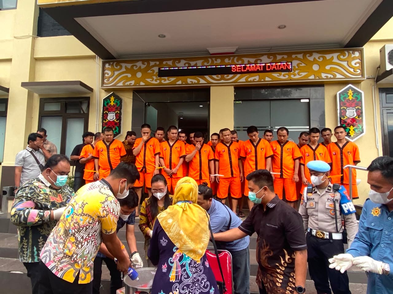 Perangi Narkoba, Polda Kalteng Musnahkan Ratusan Gram Sabu dan Puluhan Butir Ekstasi Hasil Ungkap 15 Kasus