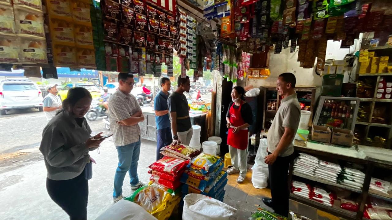 Sidak Pasar Satgas Pangan, Tim Pastikan Harga sesuai HET Jelang Hari Raya Galungan