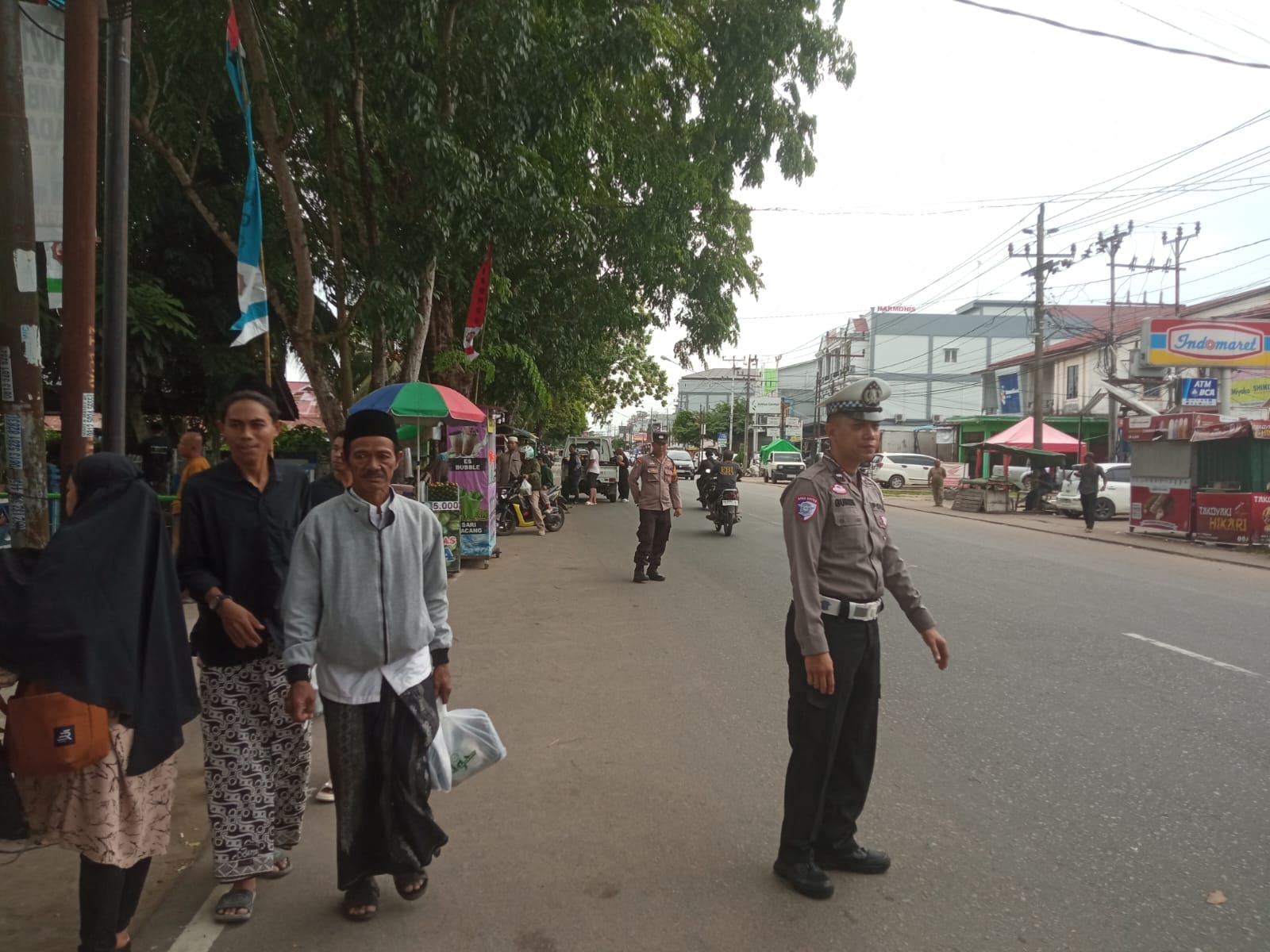 Haul ke-13 Pendiri Ponpes Walisongo Berlangsung Kondusif Berkat Pengamanan Polsek Pontianak Kota