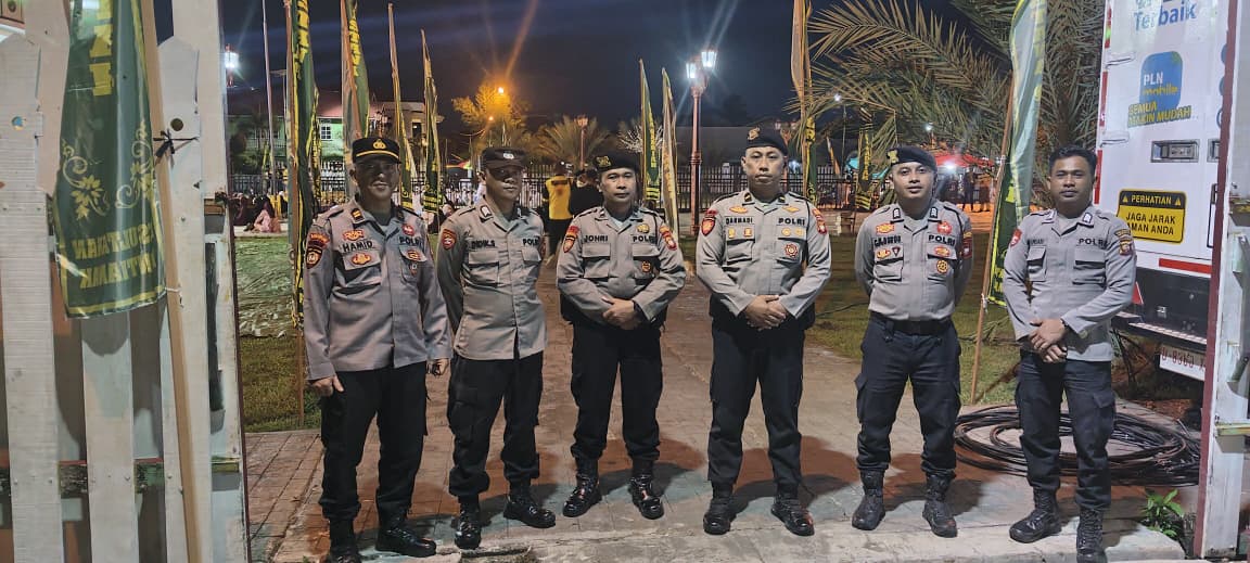 Ribuan Jamaah Hadiri Haul Akbar ke-225, Polsek Pontianak Timur Siagakan Pengamanan Maksimal