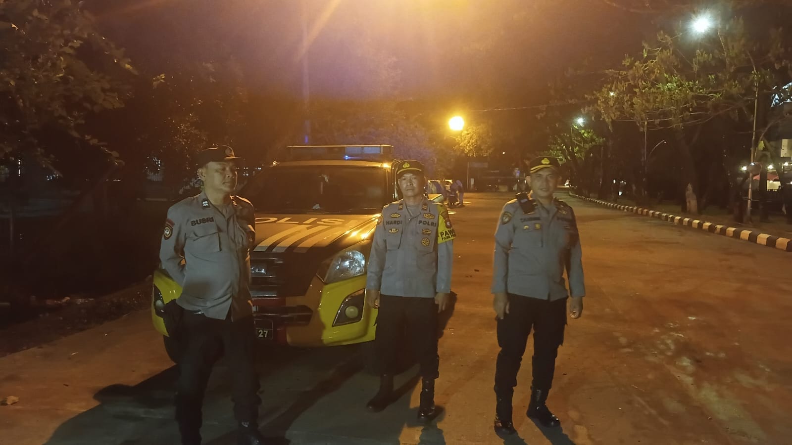 Respons Cepat Situasi Cuaca Ekstrem, Patroli Enggang Selatan Lakukan Patroli Wilayah Pasca Air Pasang