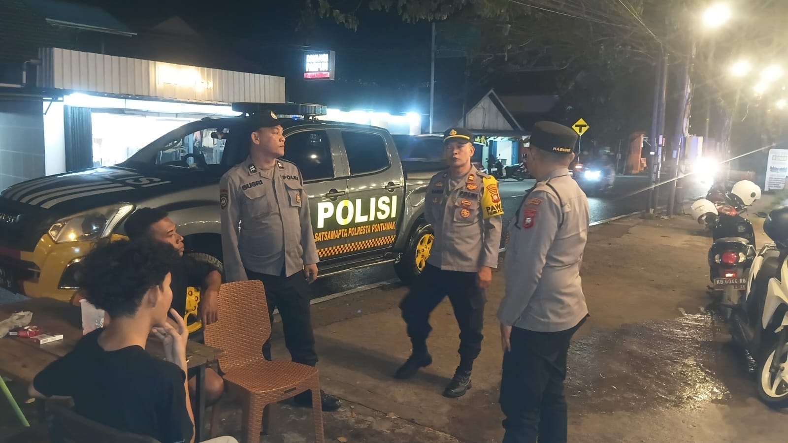 Pasca Hujan Deras dan Air Pasang, Patroli Enggang Selatan Intensifkan Pemantauan Wilayah