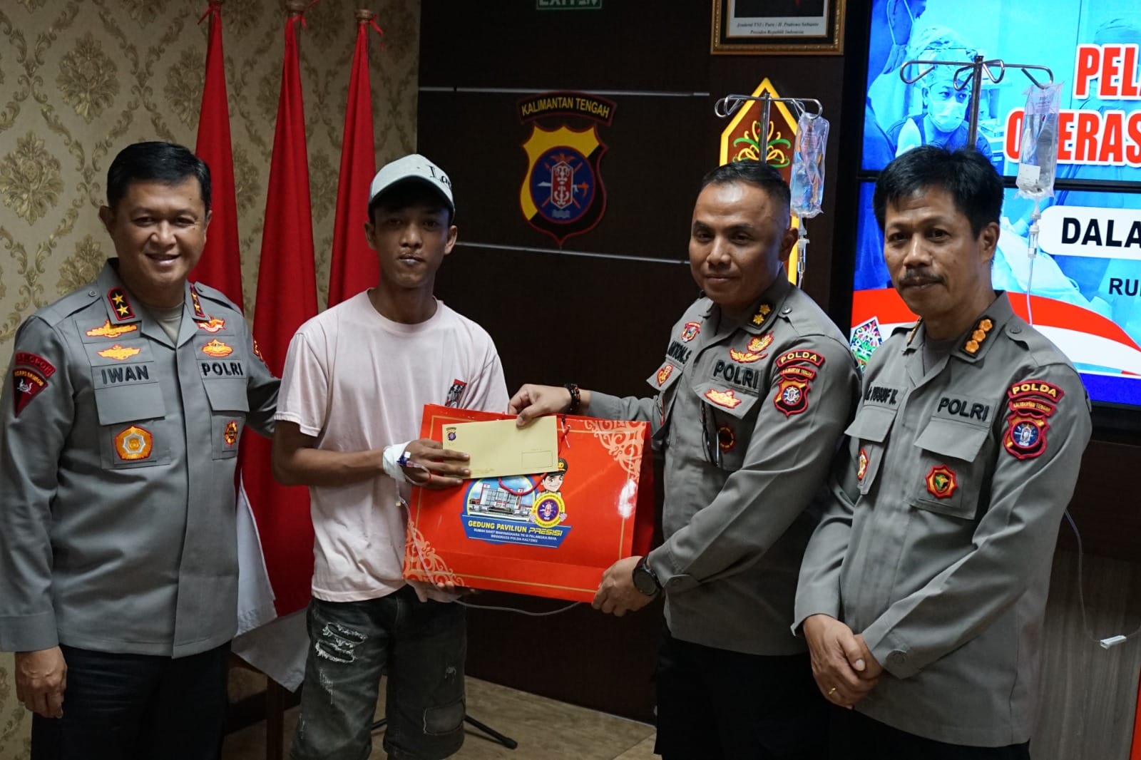 Wujud Kepedulian di Hari Bhayangkara ke-80, Polda Kalteng Gelar Operasi Bibir Sumbing Gratis