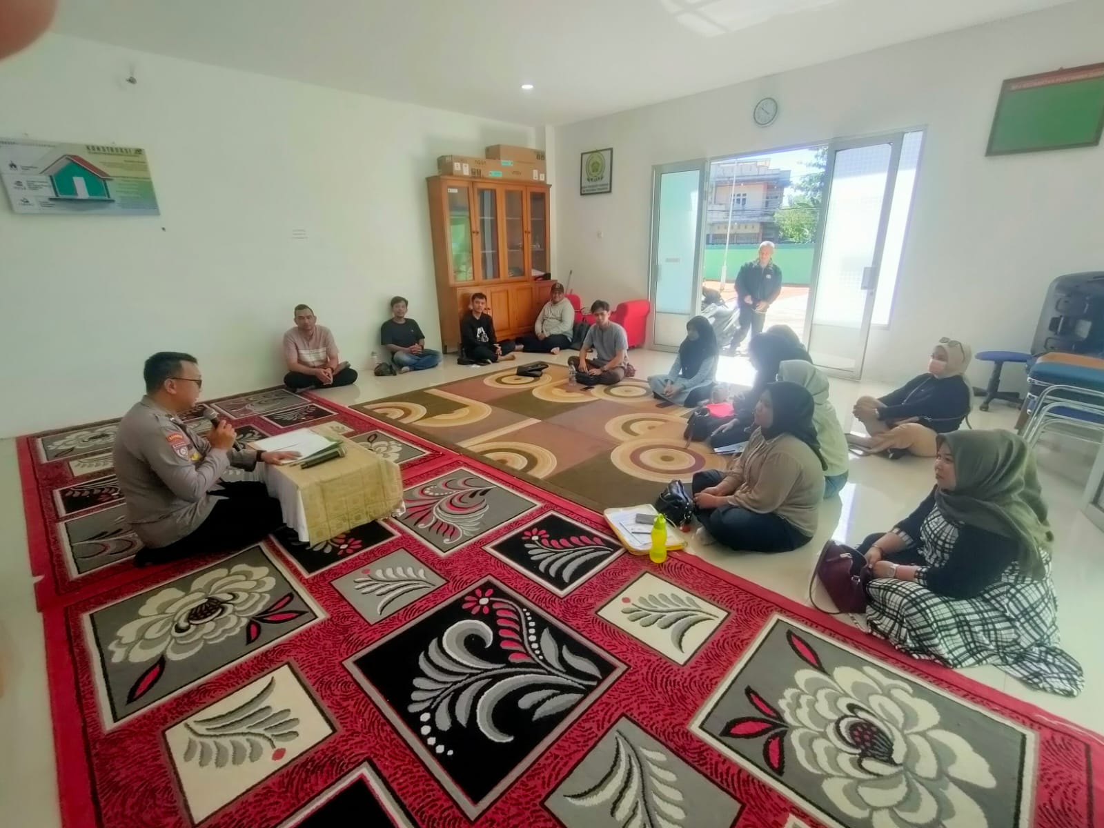 Cegah Kekerasan dalam Rumah Tangga, Sat Binmas Polresta Pontianak Edukasi Calon Pengantin di KUA