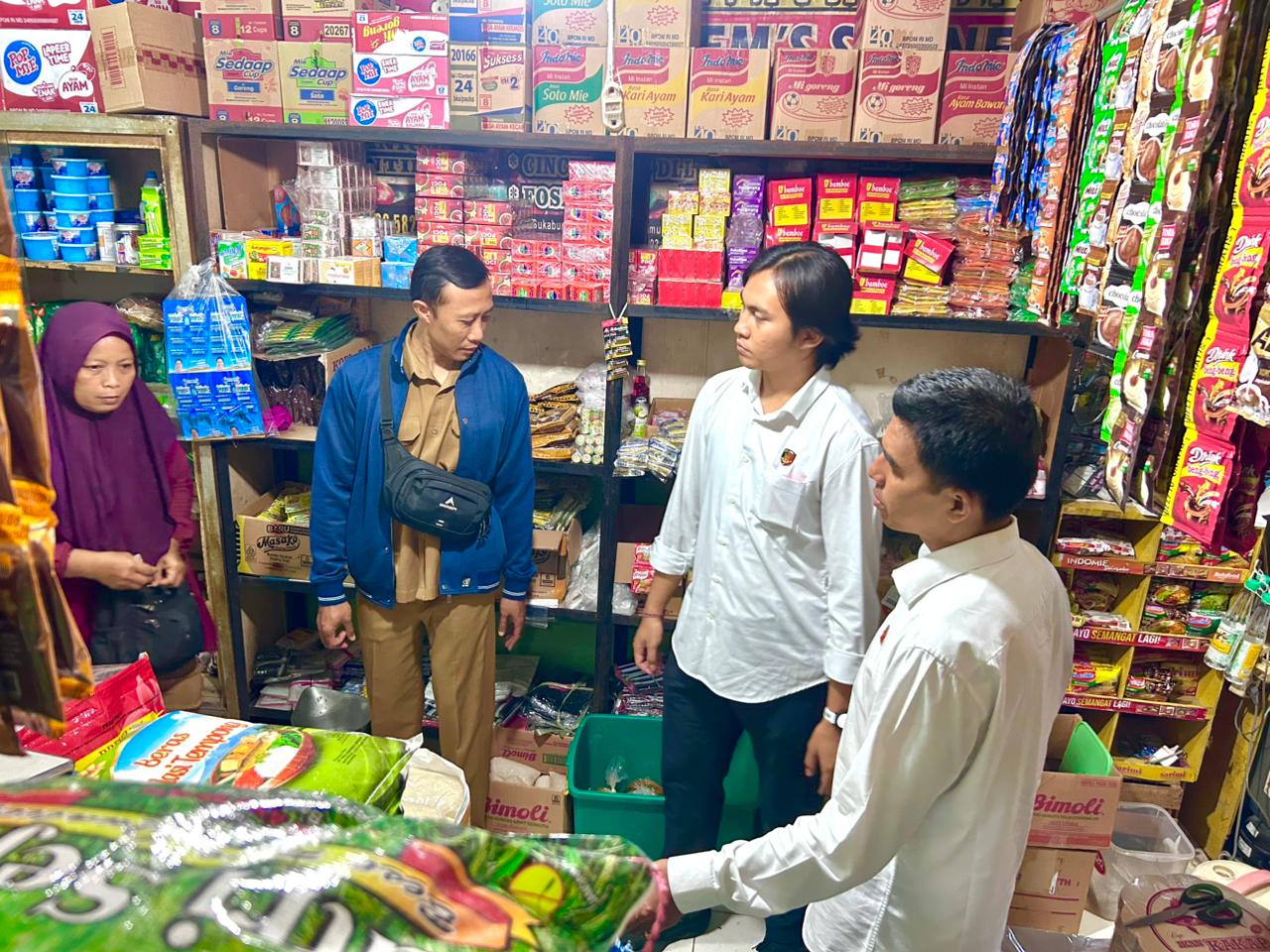 Pastikan Kebutuhan Masyarakat Terpenuhi, Satgas Pangan Polda Bali Turun Pantau Pasar
