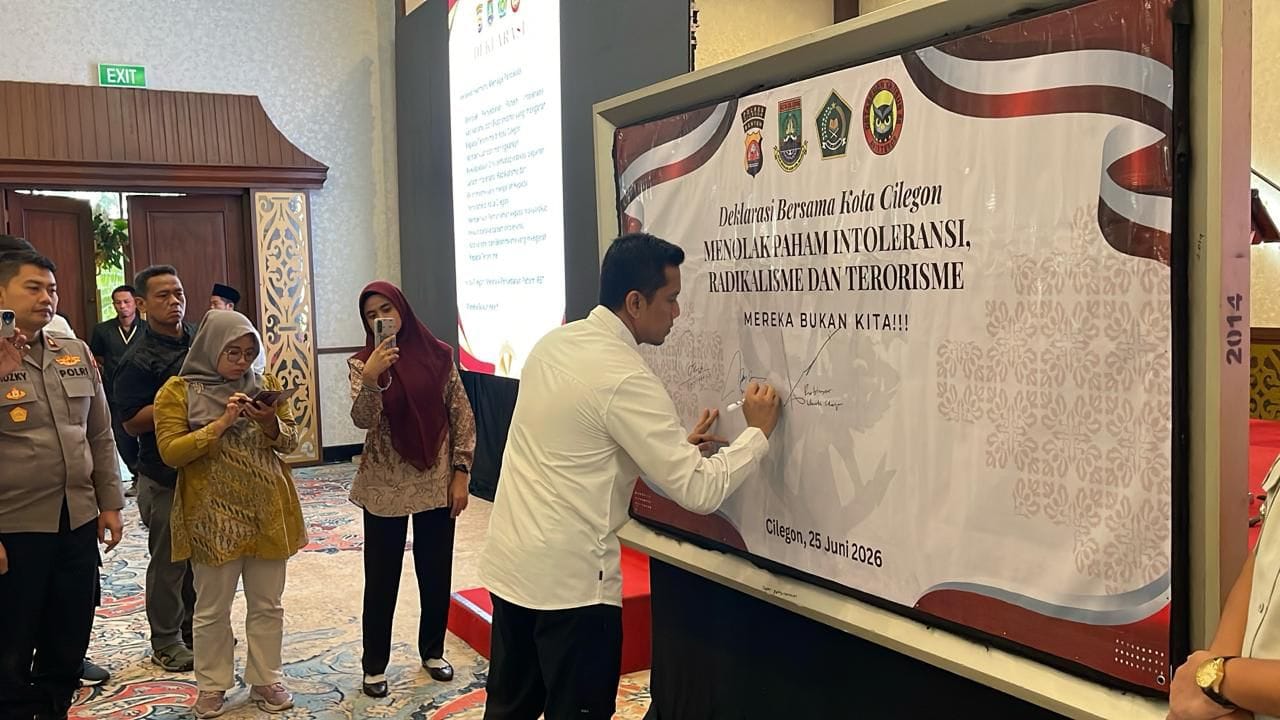 Deklarasi Bersama Anti-Intoleransi dan Terorisme, Densus 88 AT Polri Ajak Masyarakat Jaga Persatuan