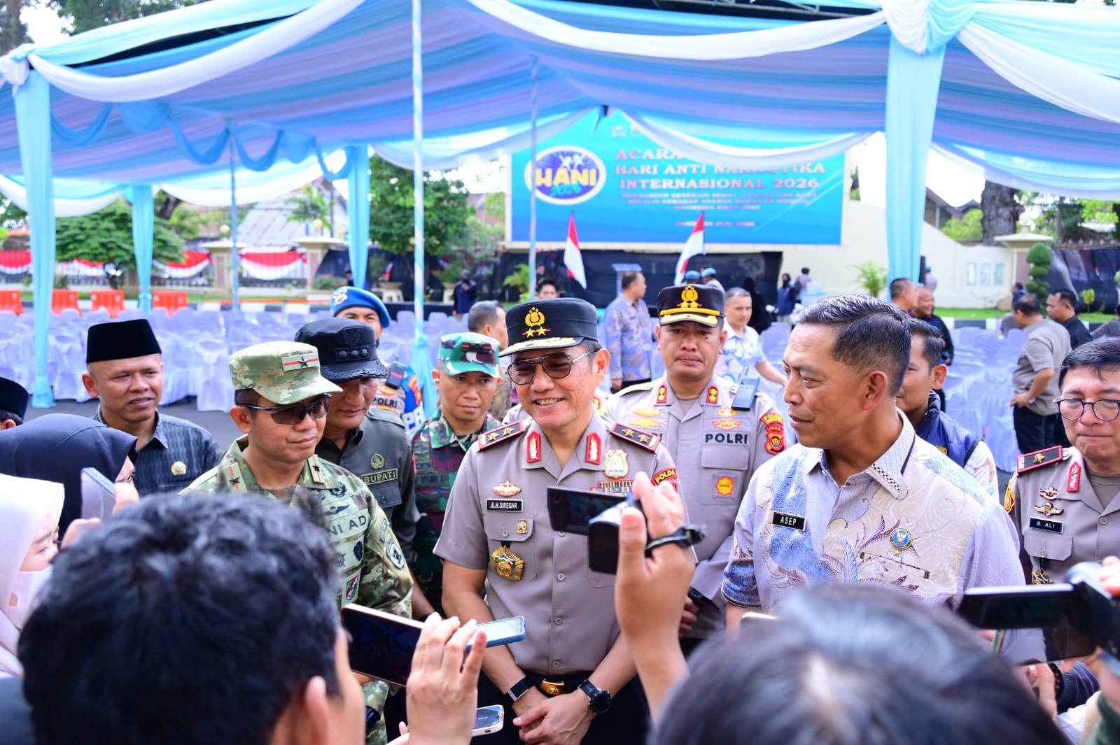 Momentum Hari Anti Narkotika Internasional 2026, Polda Jambi Musnahkan Barang Bukti dan Tegaskan Komitmen Perangi Narkoba