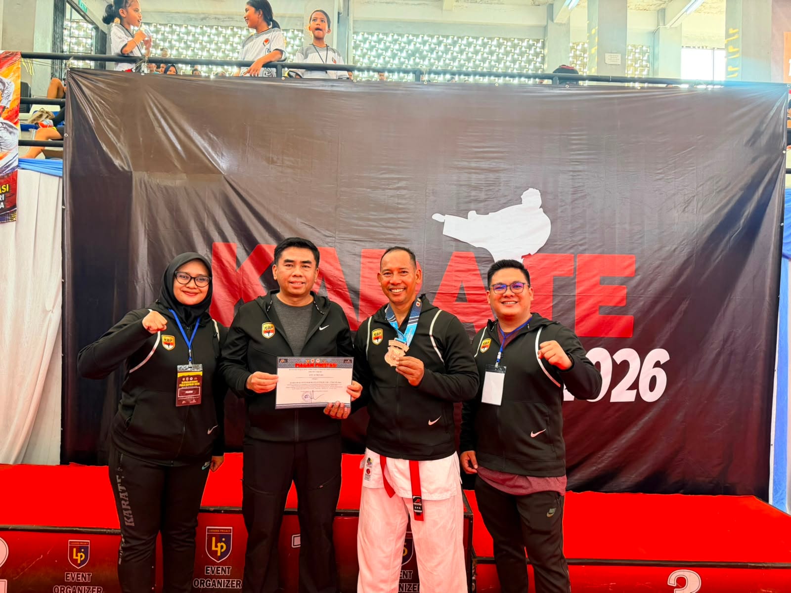 Polda Kalteng Borong 13 Medali di Kejuaraan Karate Kapolri Cup 2026