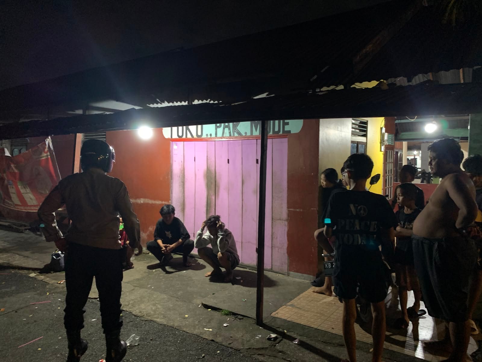 Cegah Gangguan Kamtibmas, Enggang Polsek Pontianak Barat Edukasi Warga Soal Bahaya Tawuran