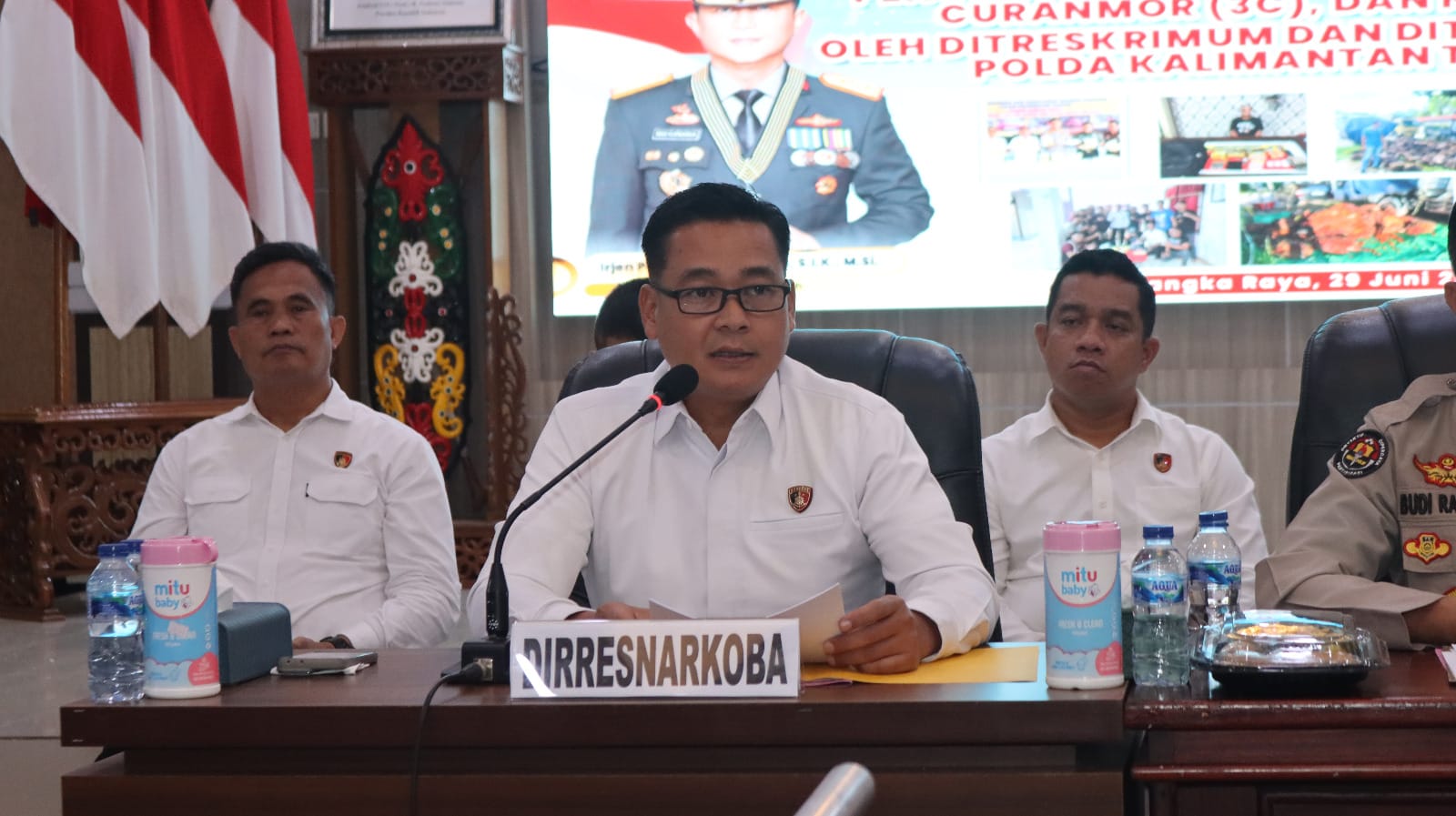 Polda Kalteng Ungkap 331 Kasus Narkoba, Selamatkan 1,28 Juta Jiwa