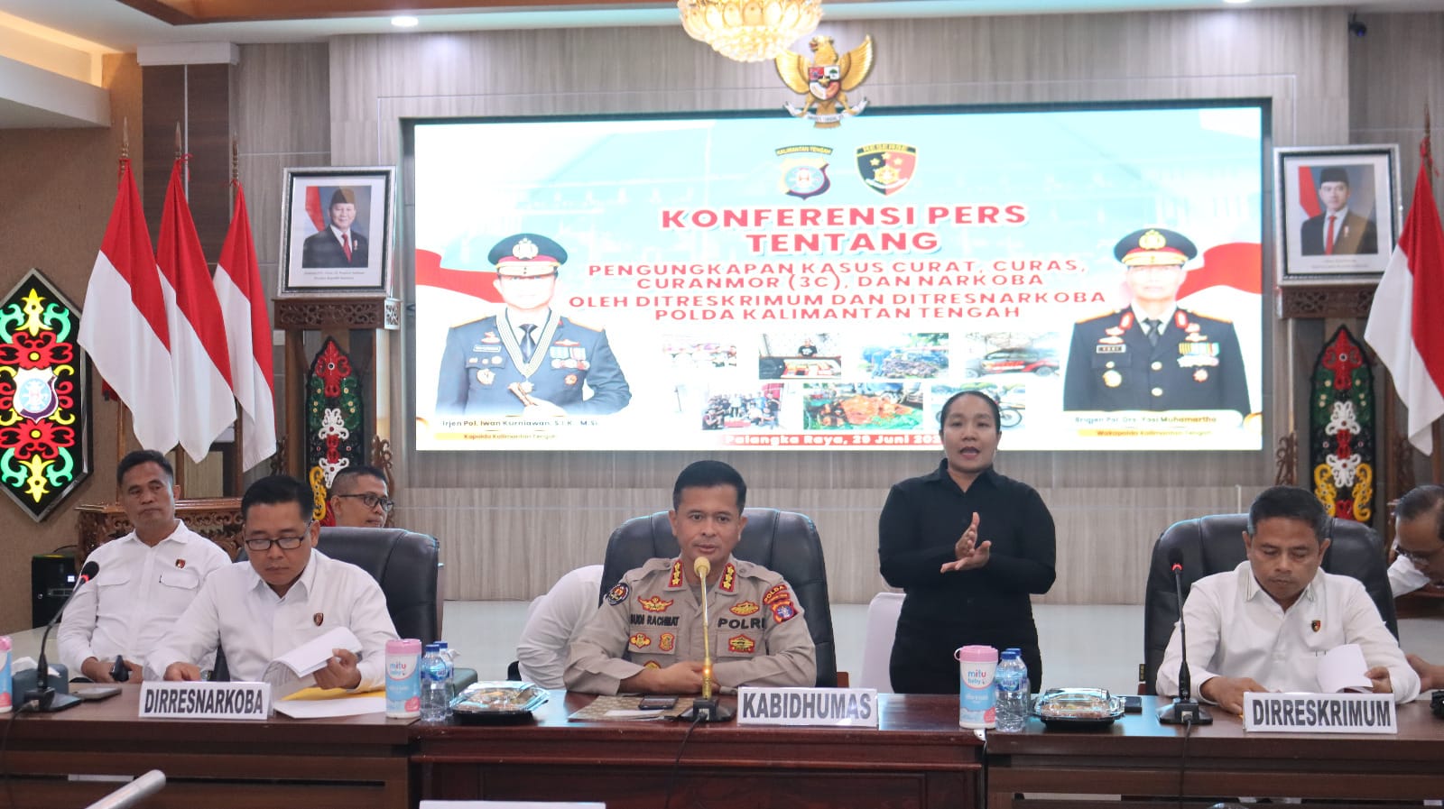 Sepanjang 2026, Polda Kalteng Berhasil Ungkap 331 Kasus Narkoba dan Menangani 323 Perkara 3C