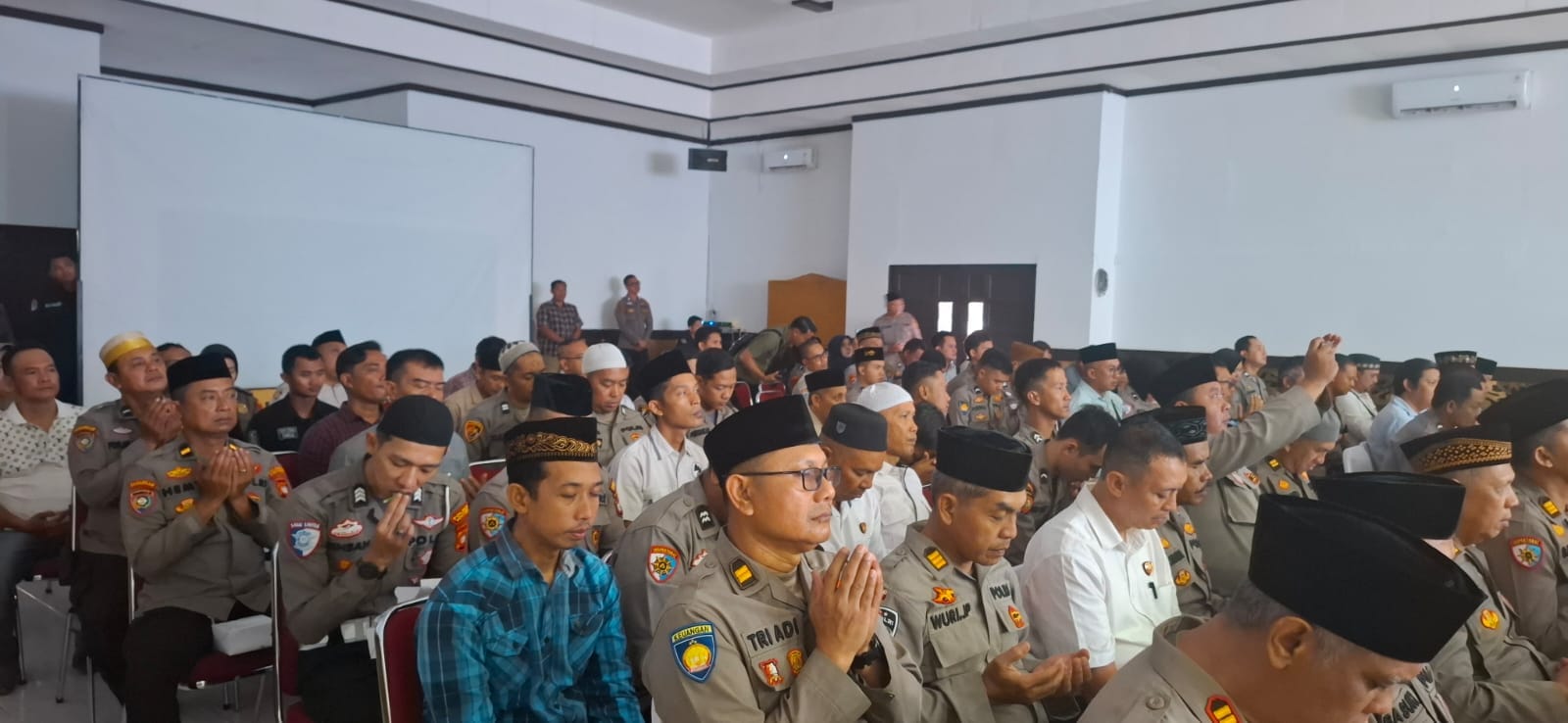 Polresta Pontianak Gelar Doa Bersama Sambut Hari Bhayangkara ke-80, Wujud Syukur dan Pengabdian untuk Masyarakat