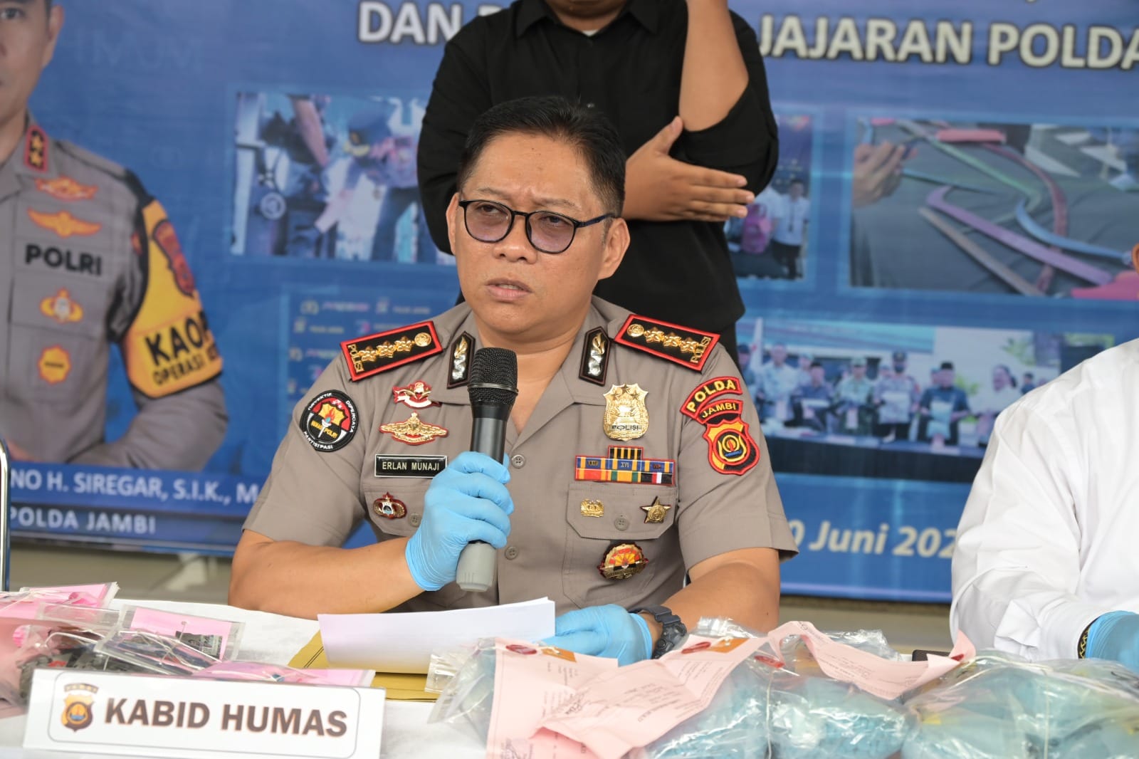 Polda Jambi Ungkap Ratusan Kasus Kriminal, Narkotika, dan Tindak Pidana Khusus Sepanjang Semester I 2026