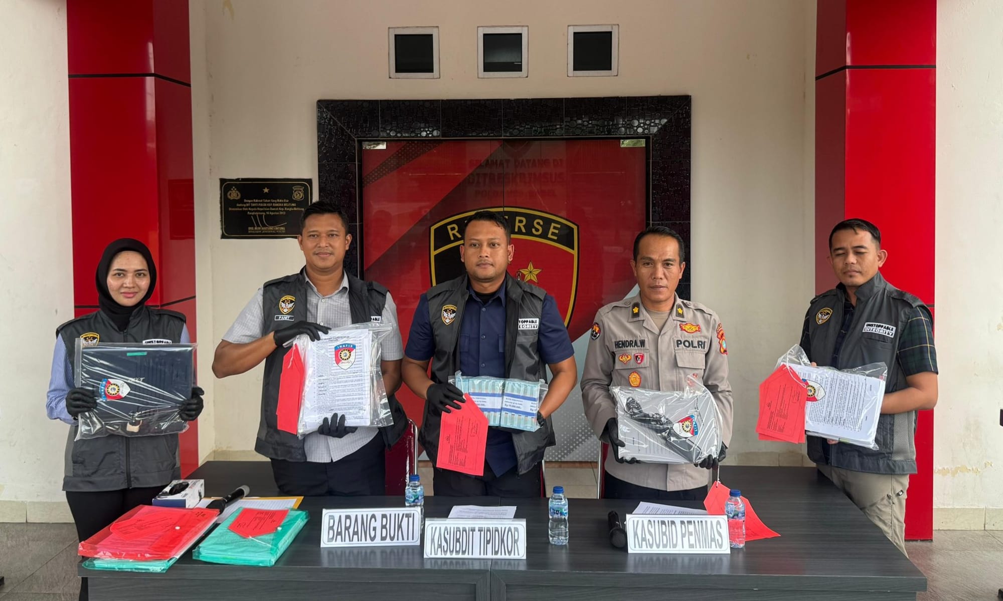 Kasus Korupsi Dana Hibah KONI Bangka Barat Masuk Tahap II, Dua Tersangka Diserahkan Pekan Depan