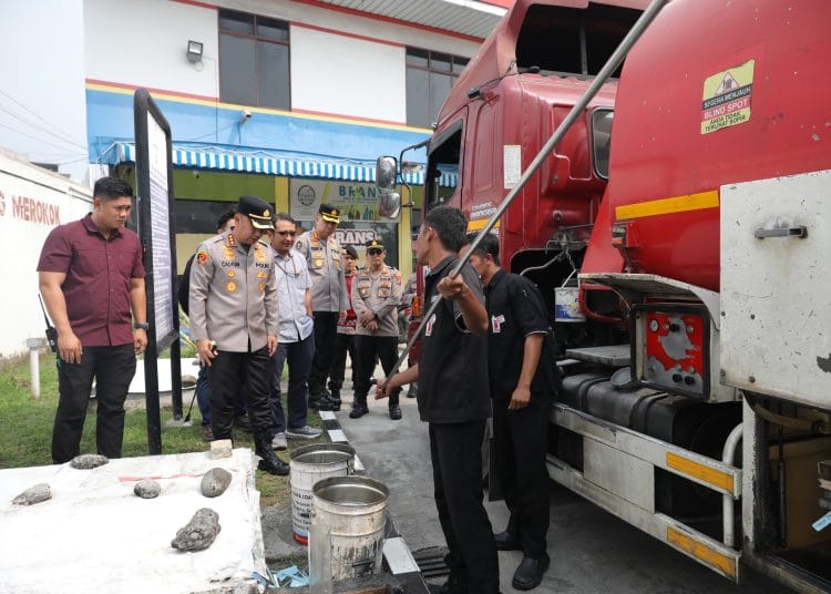 Polrestabes Medan dan Pertamina Perkuat Pengamanan Distribusi BBM, Personel Disiagakan di SPBU