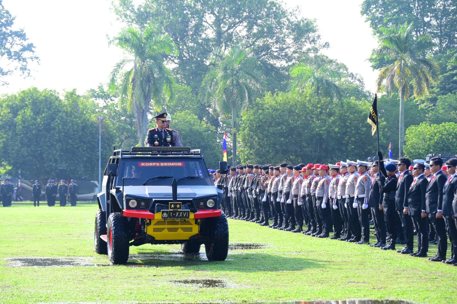 Kapolda Jambi Pimpin Upacara Hari Bhayangkara Ke-80, Teguhkan Komitmen "Polri untuk Masyarakat"