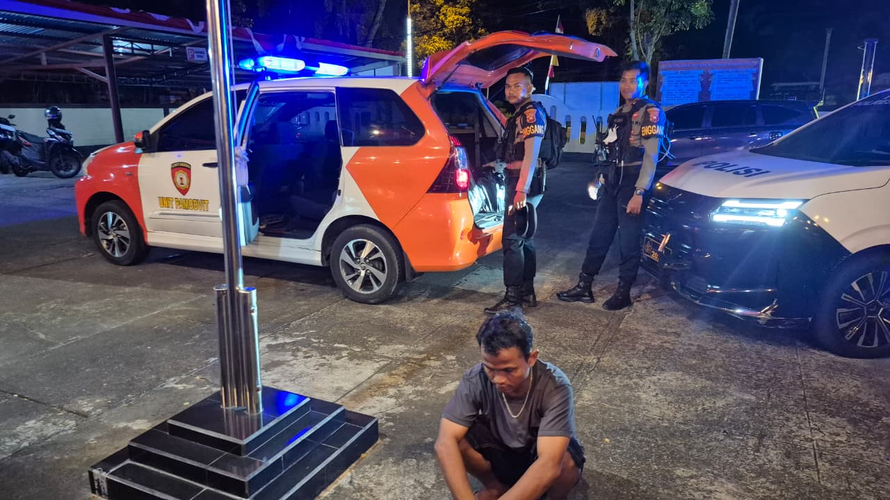 Gerak Cepat Patroli Enggang Resta, Terduga Pelaku Pencurian di Ruko Kosong Berhasil Diamankan