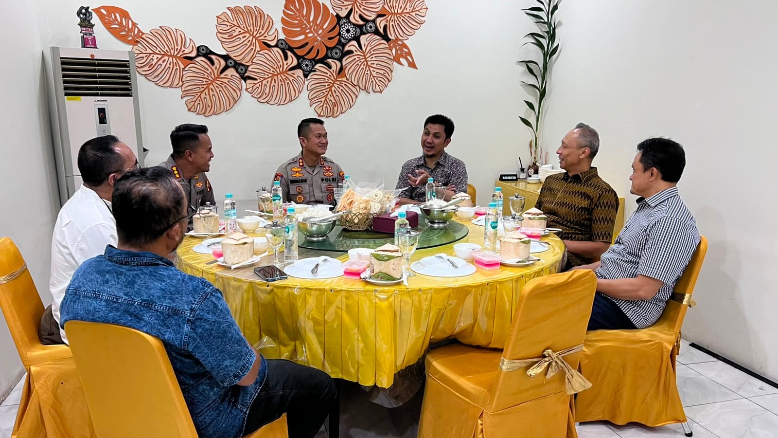 Kapolresta Pontianak Perkuat Sinergi dengan PDAM melalui Silaturahmi