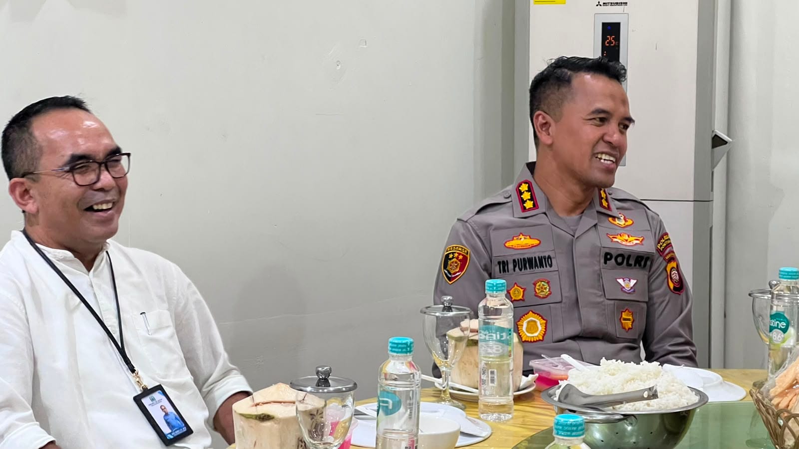 Pererat Kemitraan, Kapolresta Pontianak Jalin Silaturahmi dengan PDAM