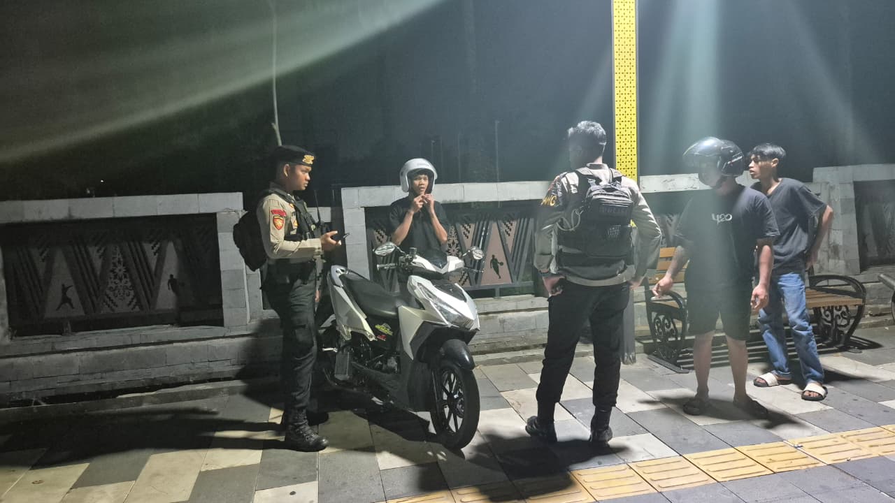 Gerak Cepat Patroli Enggang Polresta Pontianak, Bubarkan Aksi Balap Liar Usai Terima Laporan 110