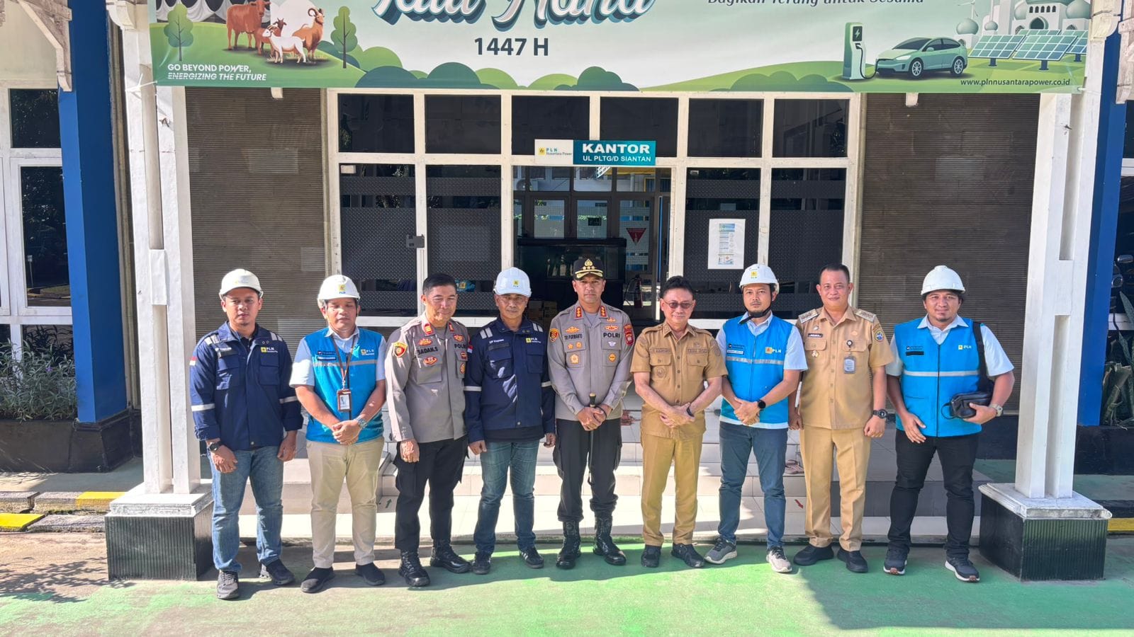 Pastikan Percepatan Pemulihan Listrik, Kapolresta Pontianak dan Forkopimda Tinjau PLTD Siantan