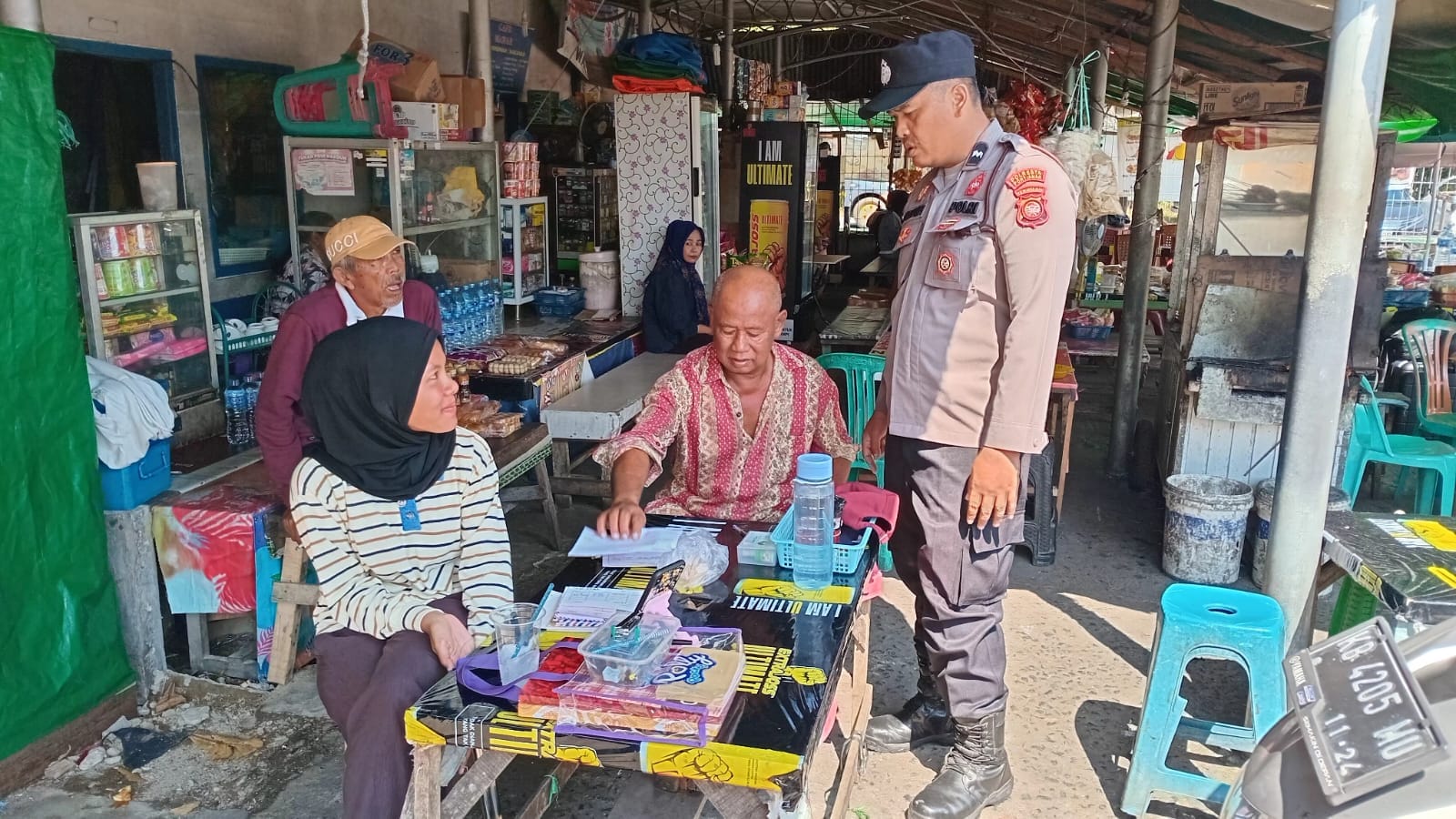 Jaga Keamanan Wilayah, Polsek Pelabuhan Dwikora Intensifkan Patroli Dialogis