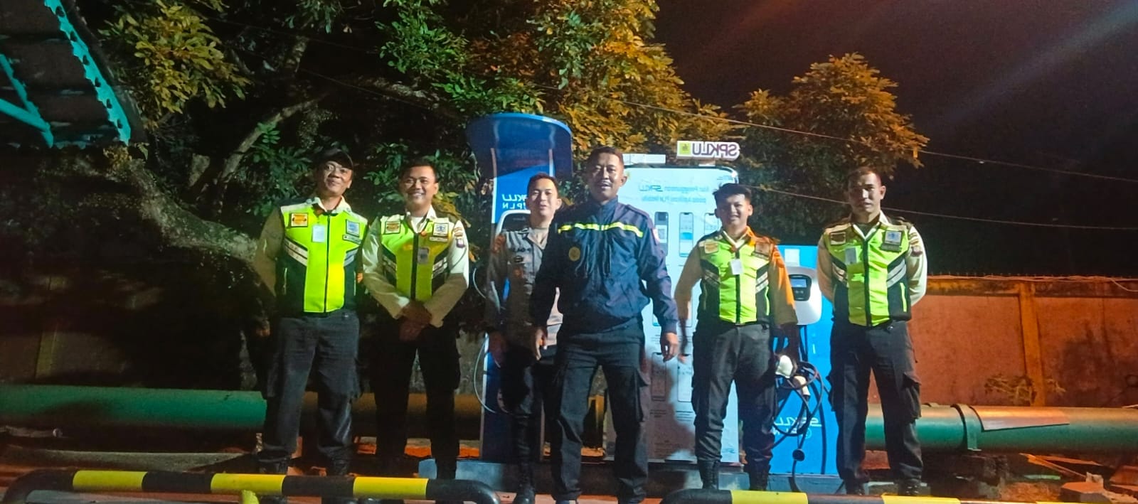 Pererat Kemitraan dengan Security, Patroli Enggang Gencarkan Imbauan Kamtibmas