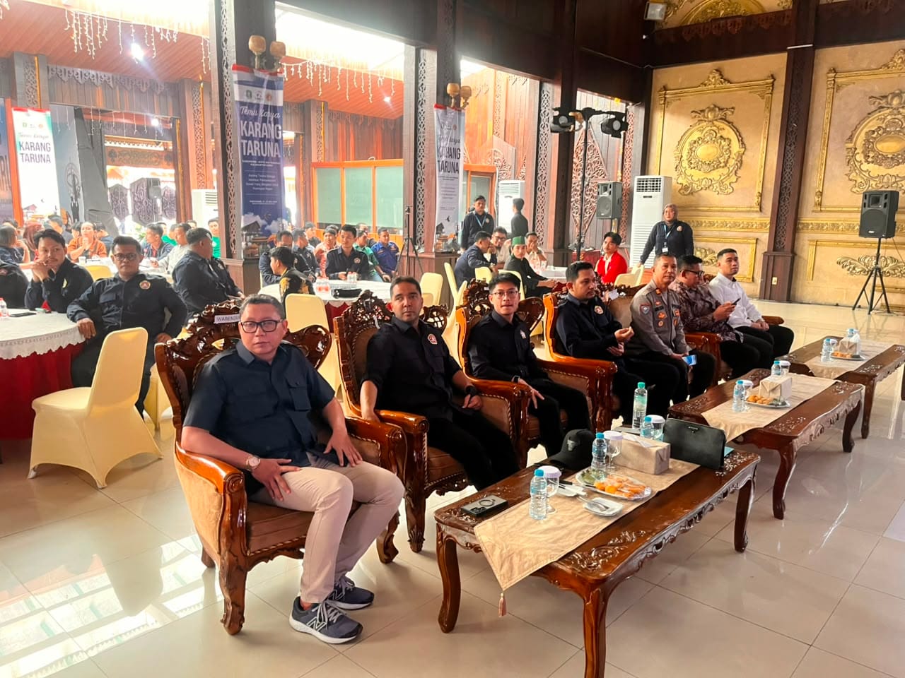 Temu Karya Karang Taruna se-Kalbar, Kasat Binmas Polresta Pontianak Hadir Pererat Kolaborasi