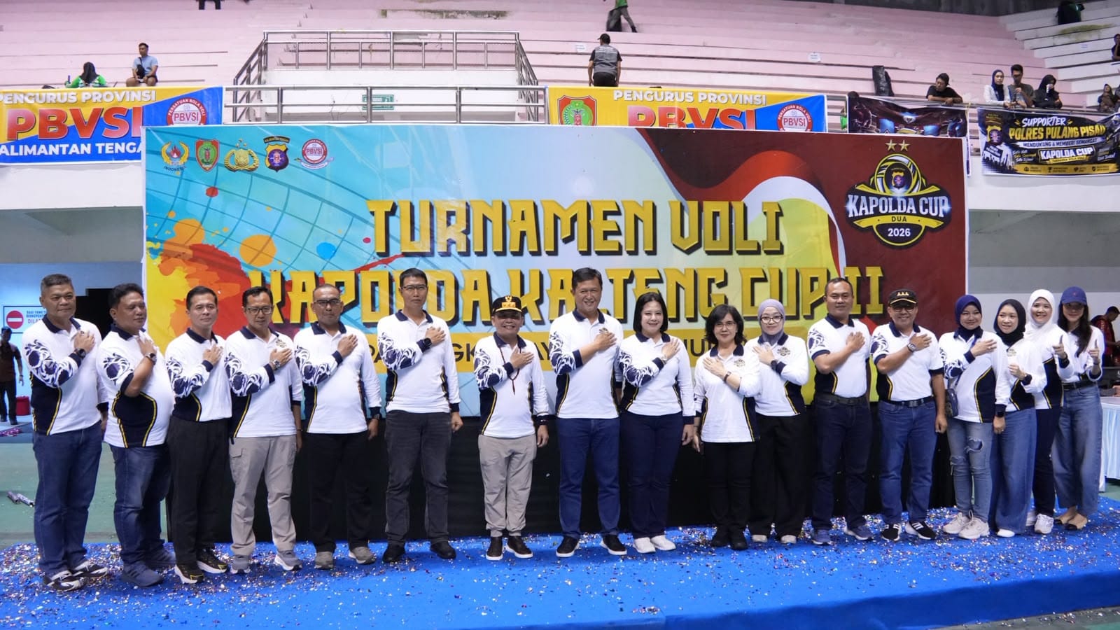 Kapolda Cup 2 Berakhir, Tim Putra Polres Kobar dan Tim Putri Polres Barut Raih Gelar Juara