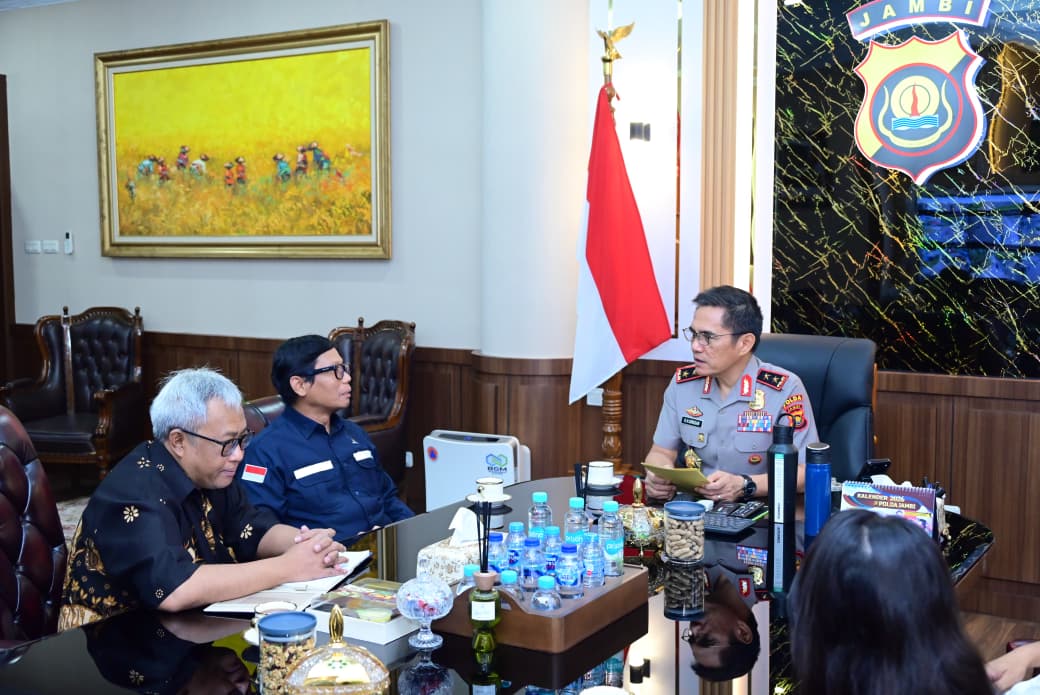 Kapolda Jambi dan SKK Migas Perkuat Kolaborasi Demi Keamanan serta Kelancaran Investasi Hulu Migas