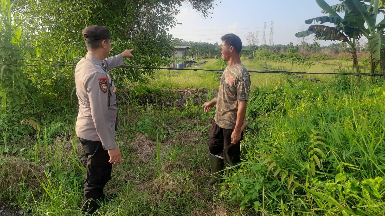 Polsek Pontianak Utara Tingkatkan Patroli Karhutla untuk Meminimalkan Risiko Kebakaran Lahan