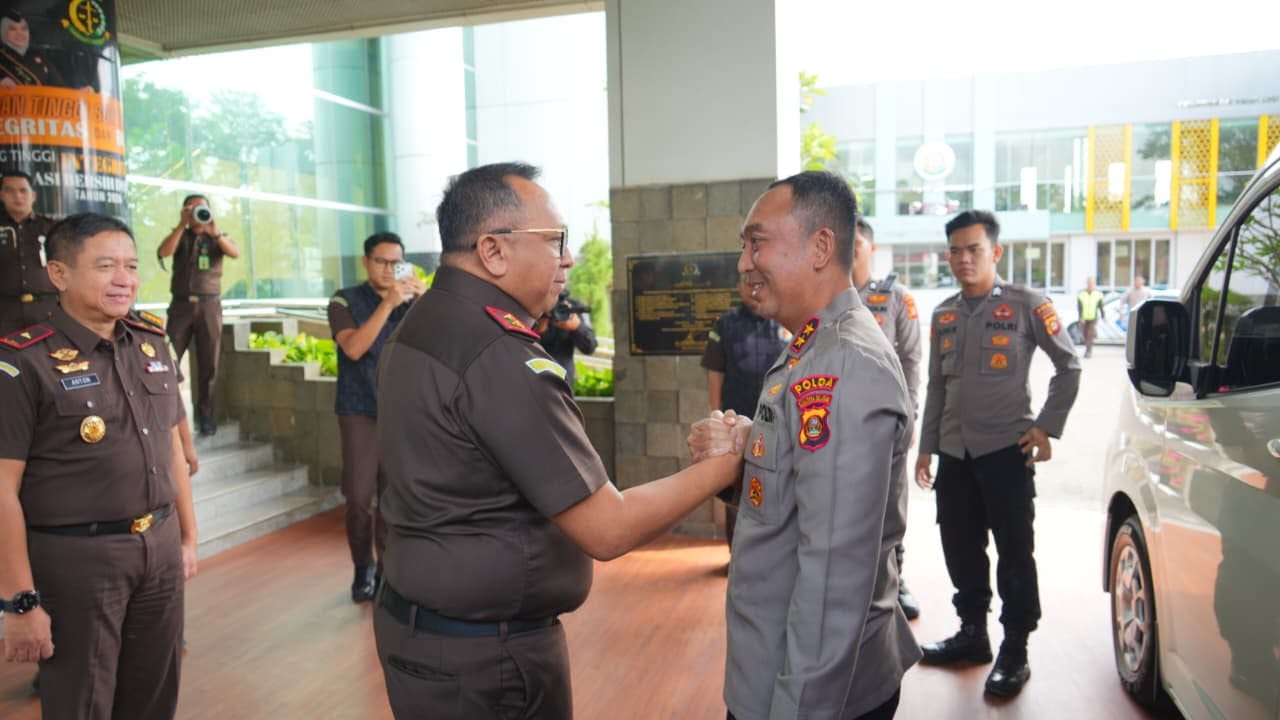 Pererat Sinergitas APH, Kapolda Sumsel Kunjungi Kejaksaan Tinggi Sumatera Selatan