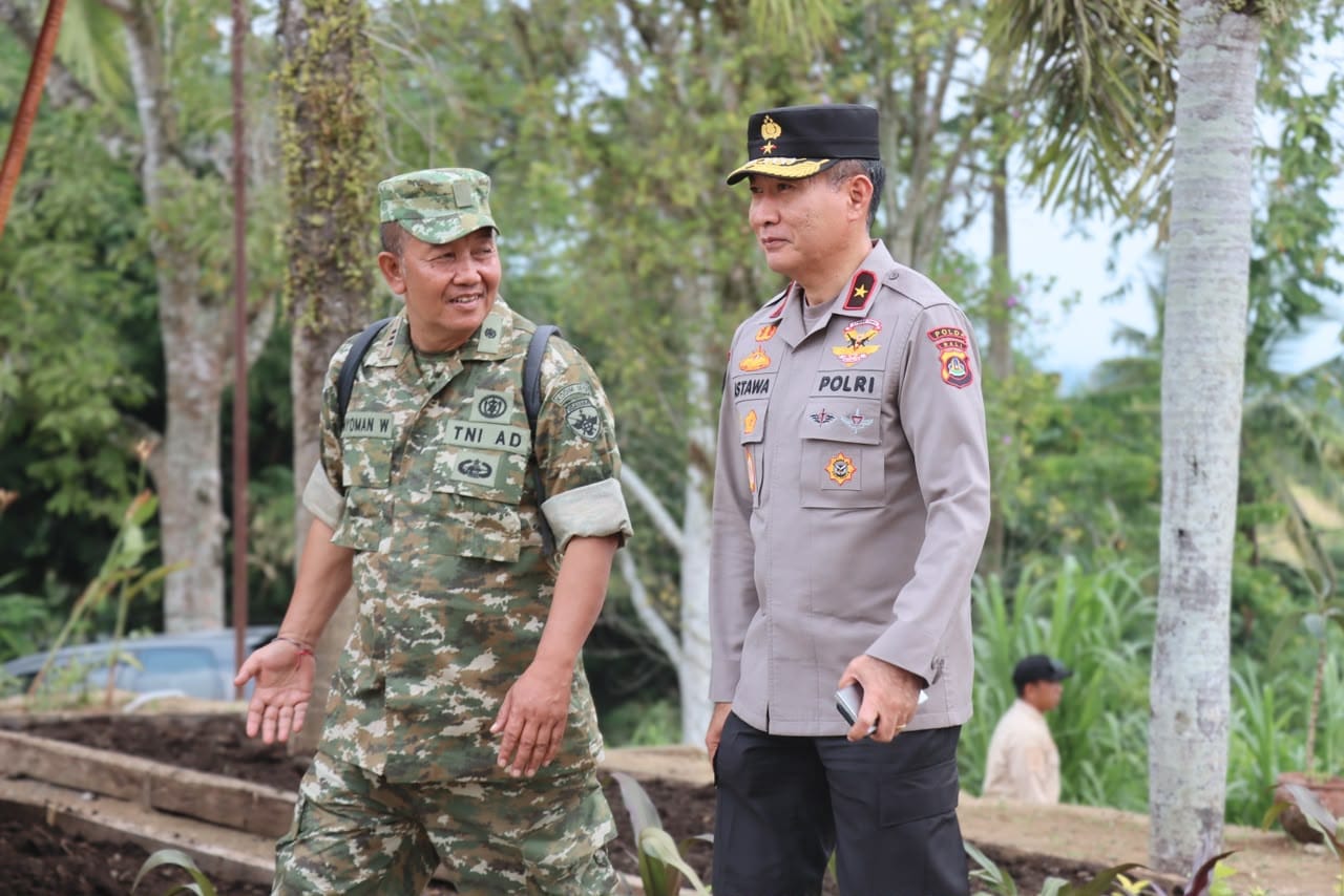 Wakapolda Bali Hadiri Panen Raya TNI di Tabanan, Perkuat Sinergi Dukung Ketahanan Pangan Nasional