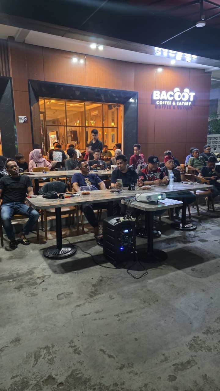 Kapolsek Pontianak Timur Hadiri Nobar Final Piala Dunia 2026, Pererat Kebersamaan dengan Warga