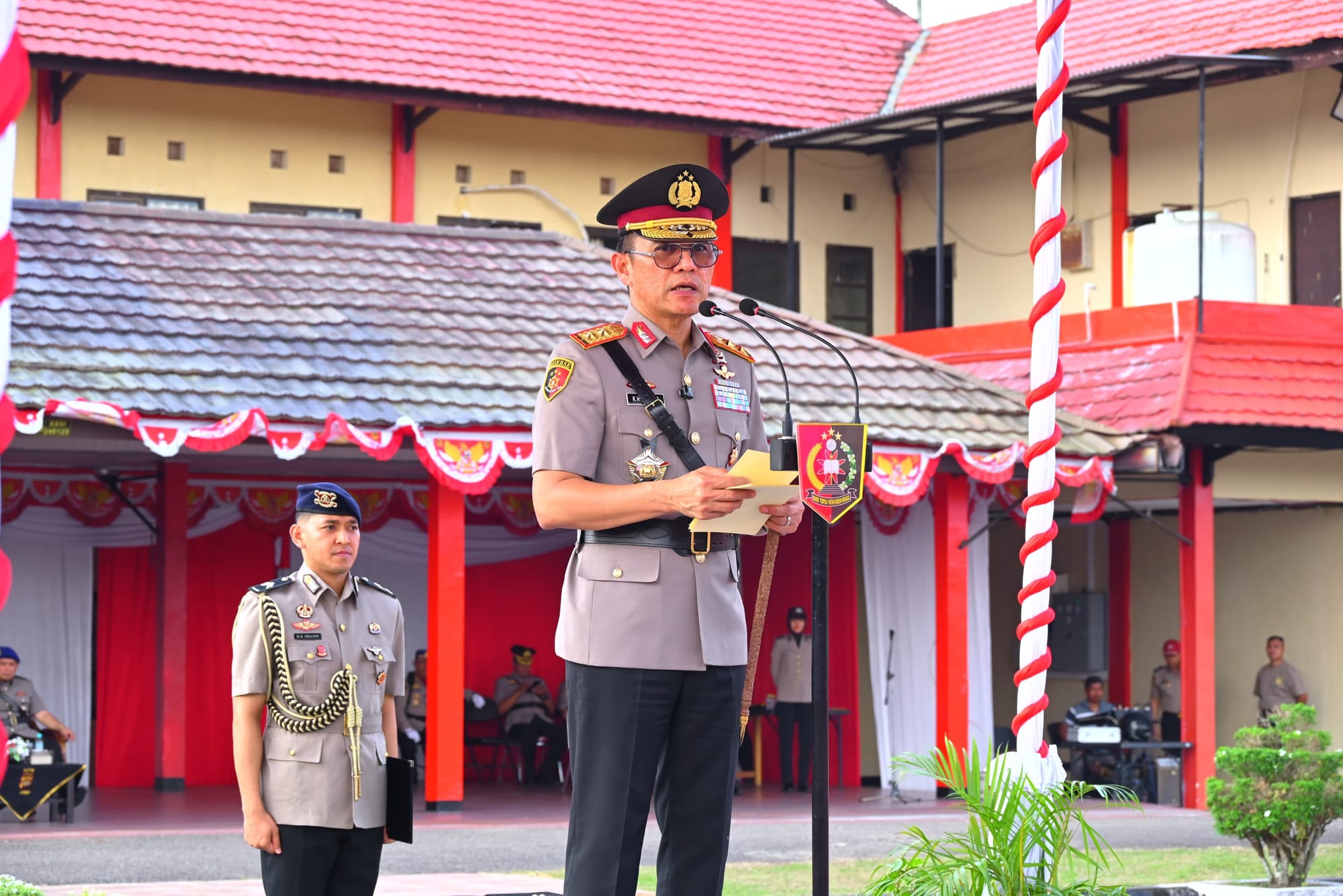 46 Siswa Ikuti Pendidikan Pembentukan Bintara Polri TA 2026, Kapolda Jambi Pimpin Upacara Pembukaan