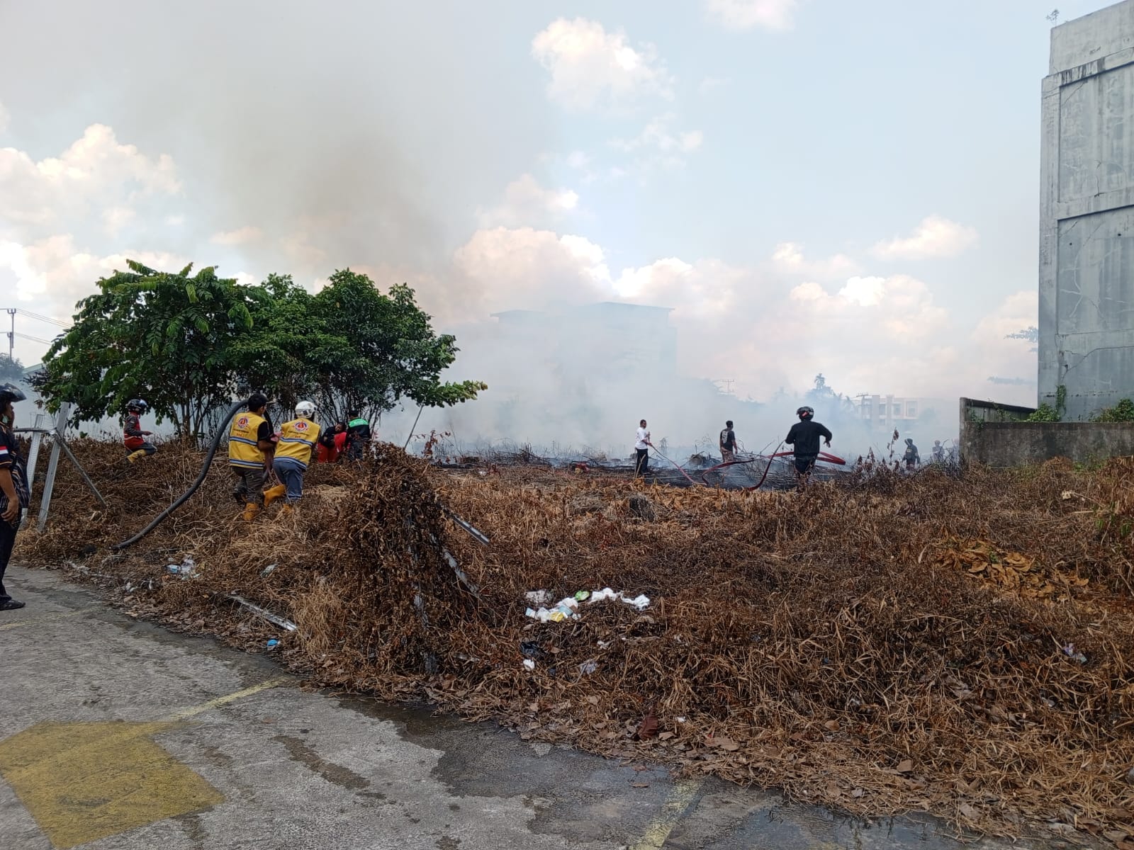 Patroli Karhutla Terus Digelar, Polsek Pontianak Selatan Tingkatkan Kesiapsiagaan Hadapi Musim Kemarau