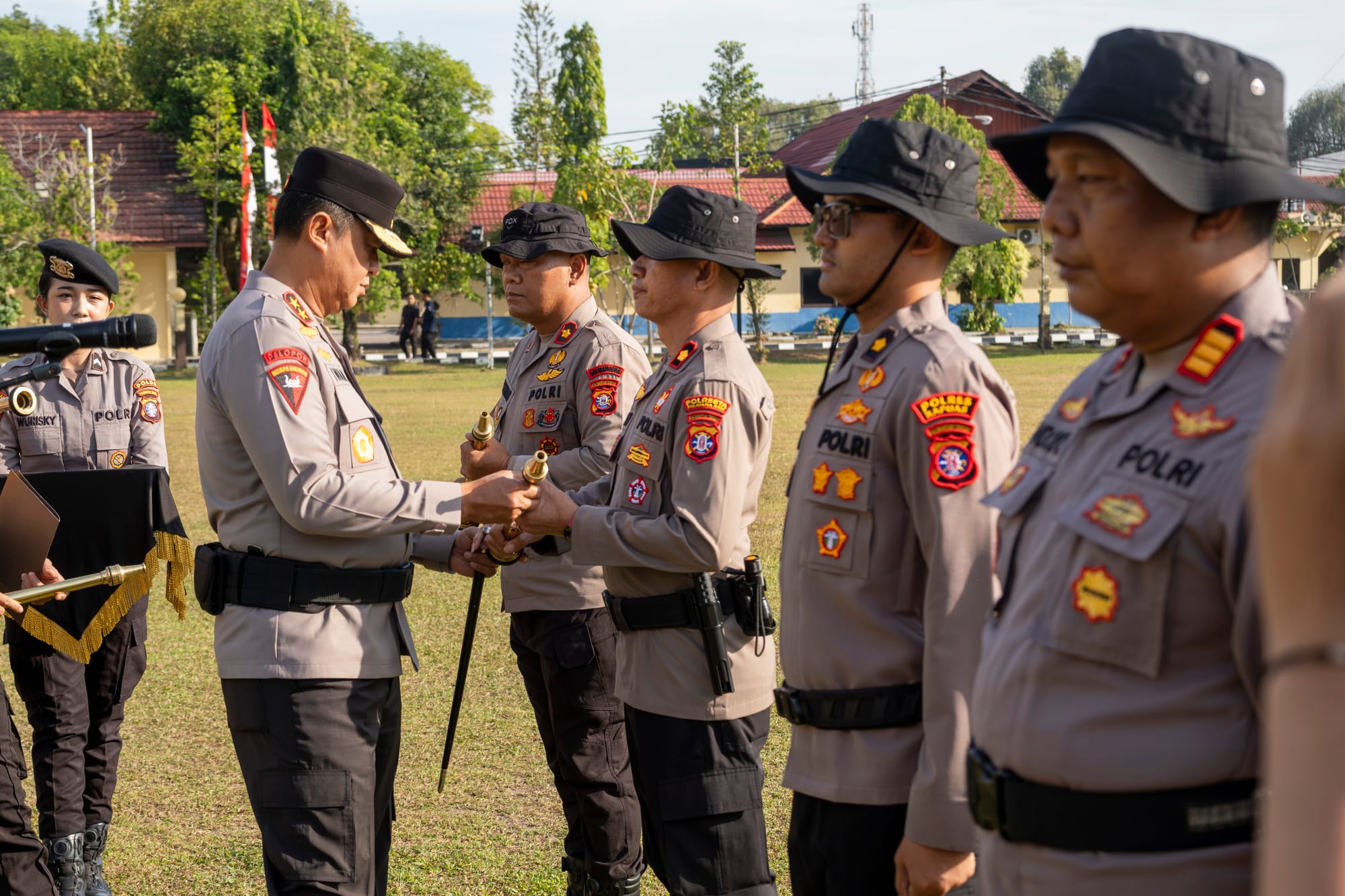 Kapolda Kalteng Pimpin Apel Operasi Aman Nusa II, Tekankan Upaya Pencegahan Karhutla