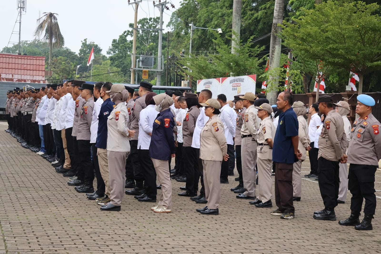 Wakapolresta Pontianak Tekankan Kesiapsiagaan Personel dan Penguatan Pengamanan Tahanan Saat Apel Pagi